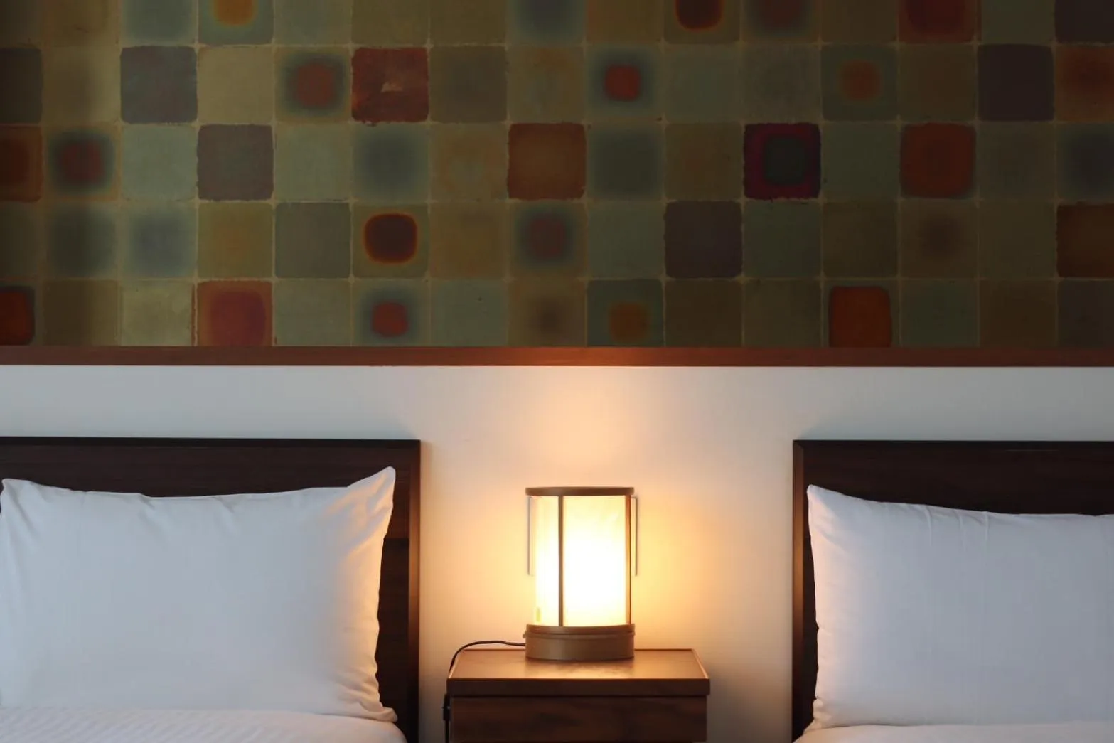 Bed in Hotel Rakurakuan