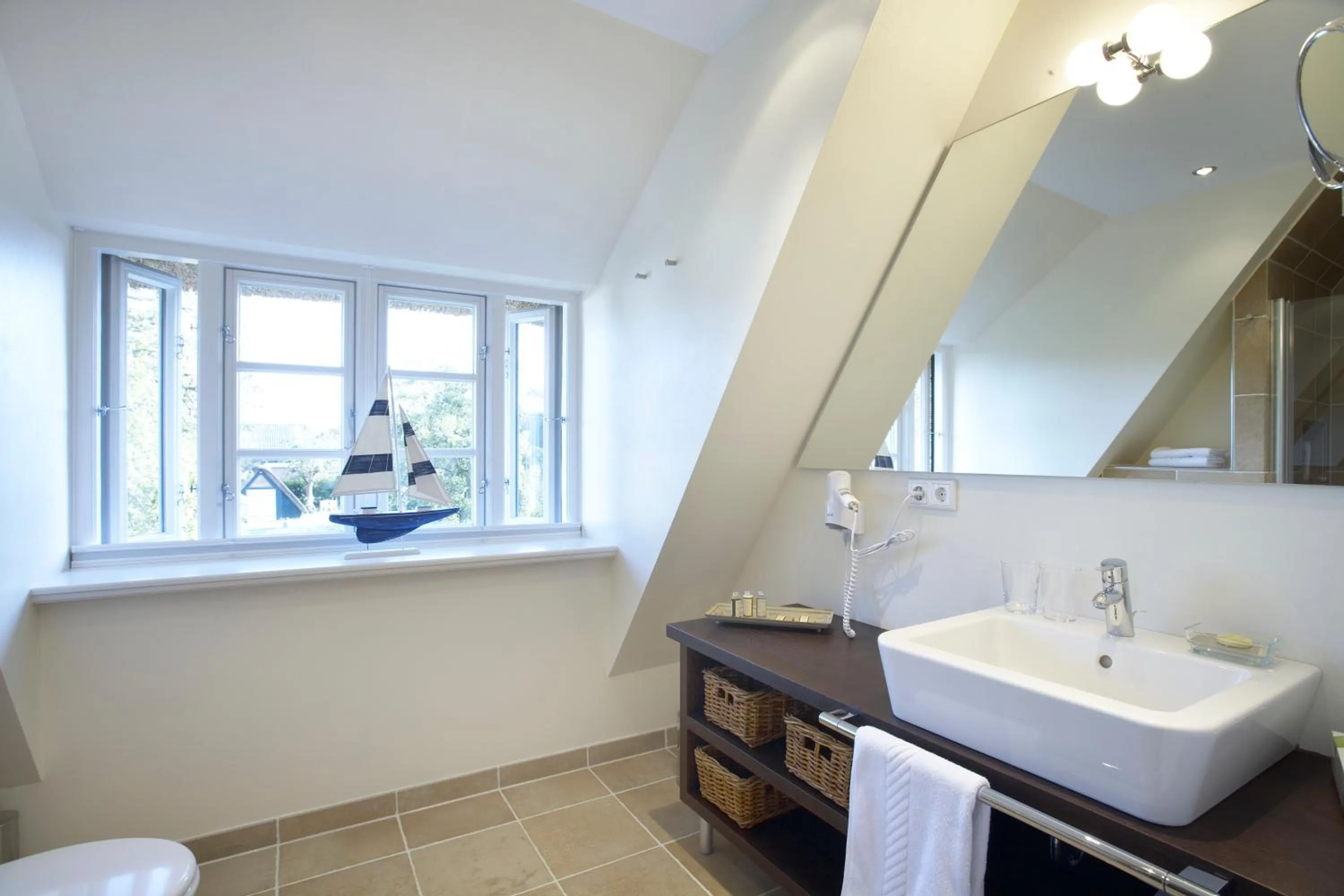 Bathroom in Rackmers Hof - Suiten Hotel garni mit Sauna