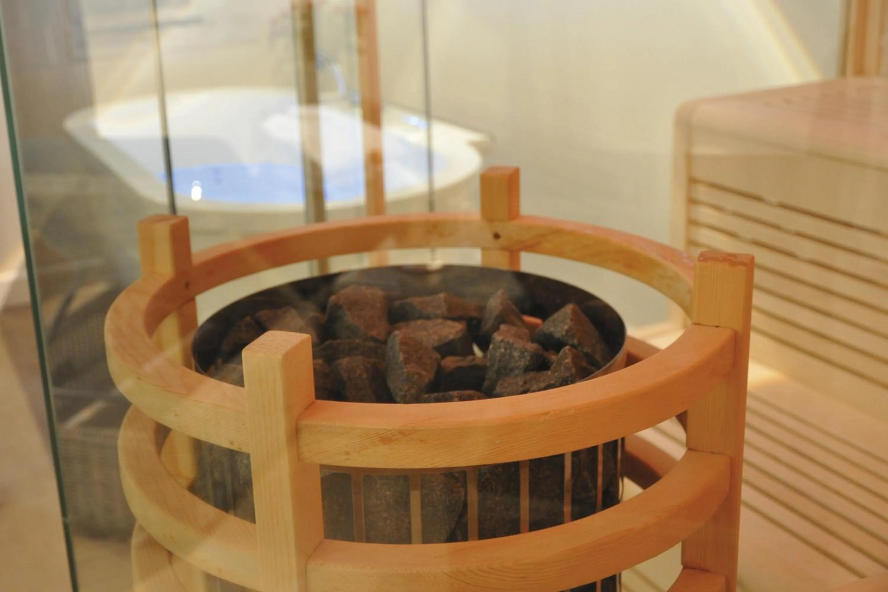 Spa and wellness centre/facilities in Rackmers Hof - Suiten Hotel garni mit Sauna