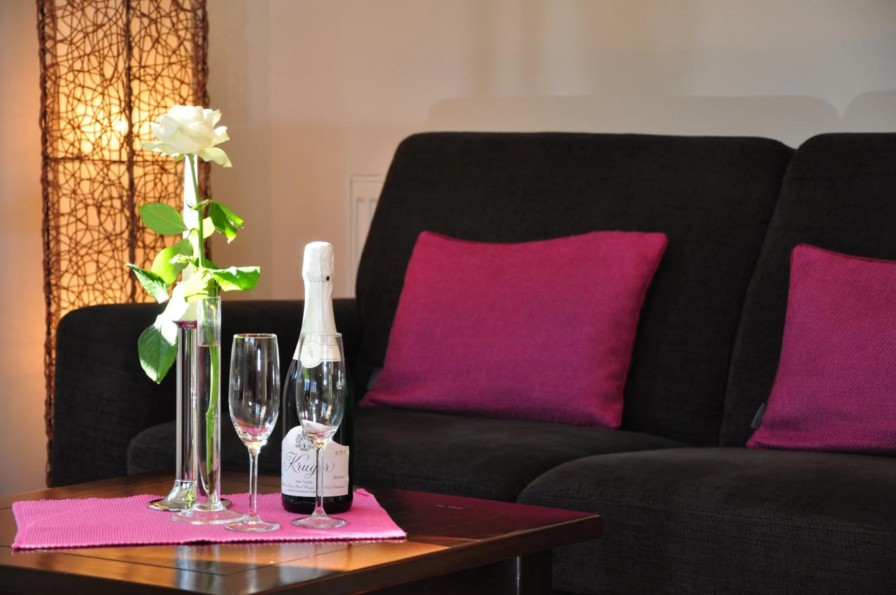 Living room in Rackmers Hof - Suiten Hotel garni mit Sauna