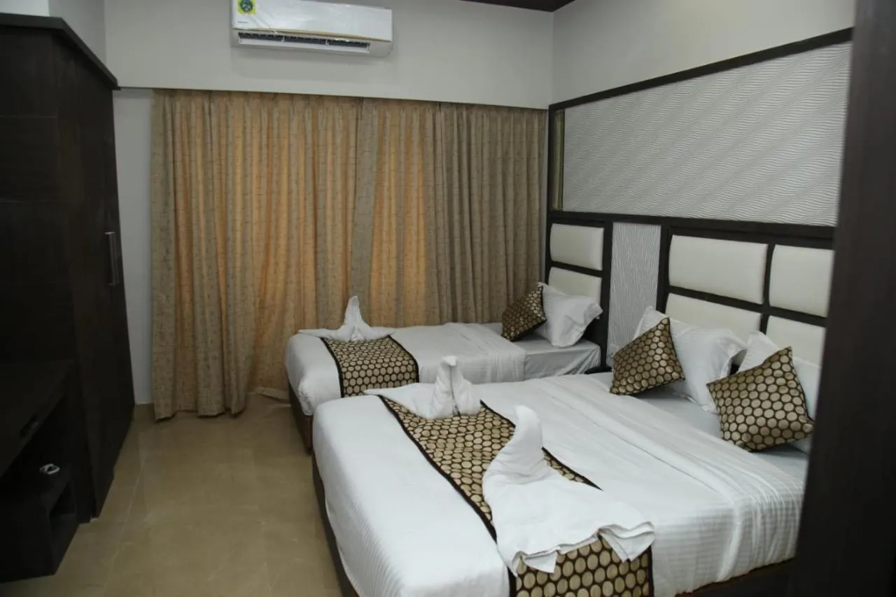 Bed in century courtyard