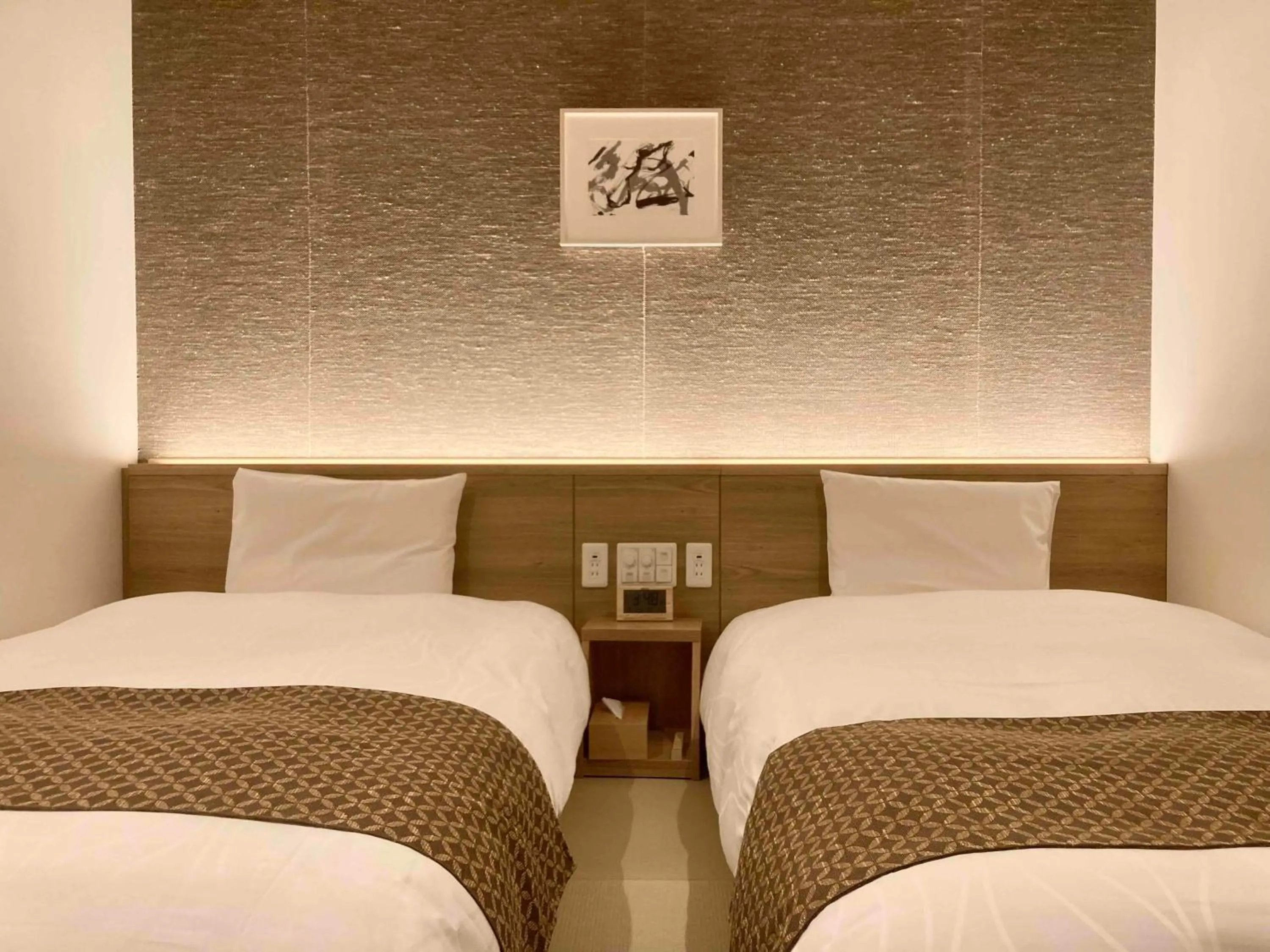 Bed in Dormy Inn Premium Ginza - Natural Hot Spring
