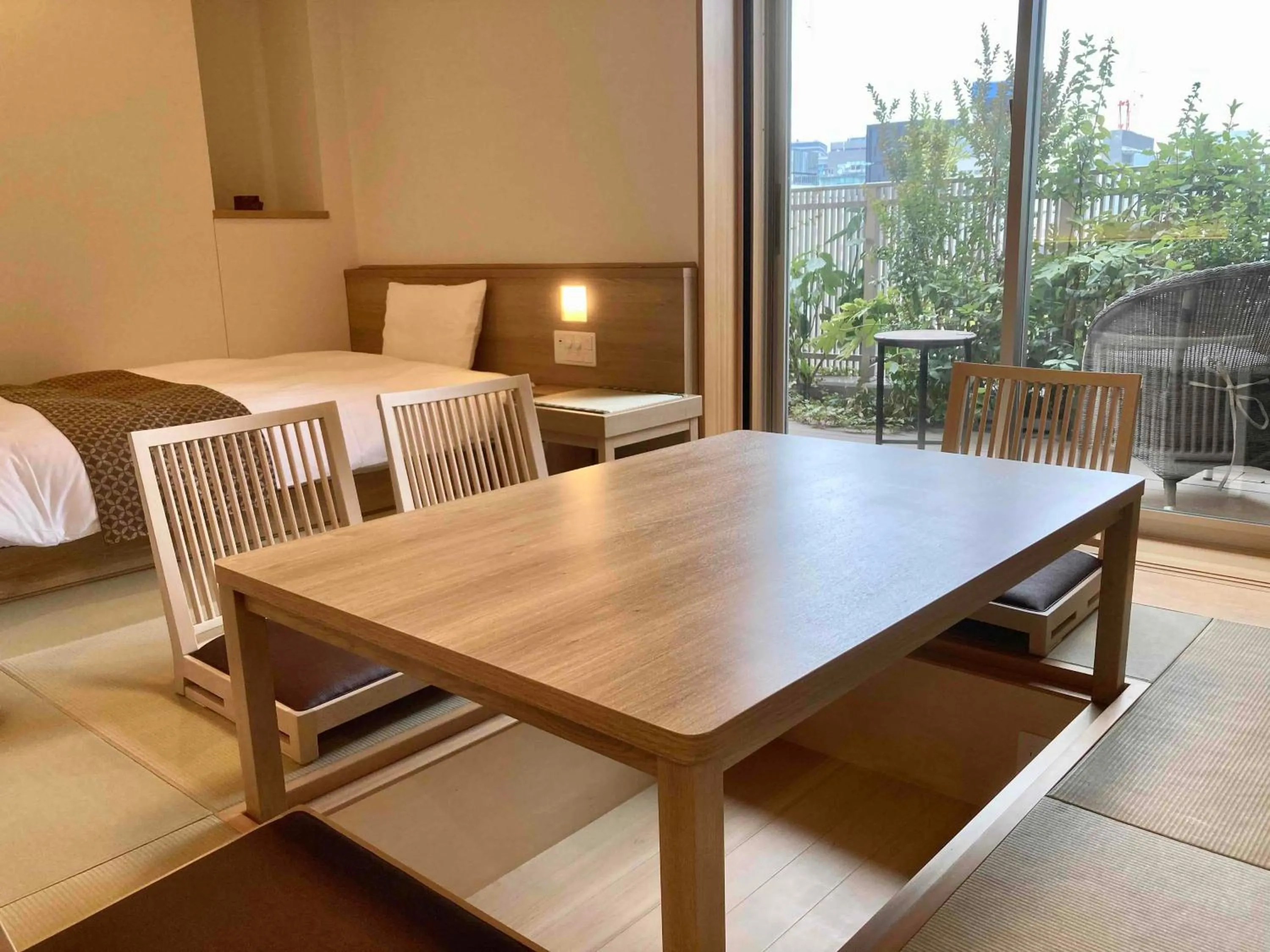 Patio in Dormy Inn Premium Ginza - Natural Hot Spring