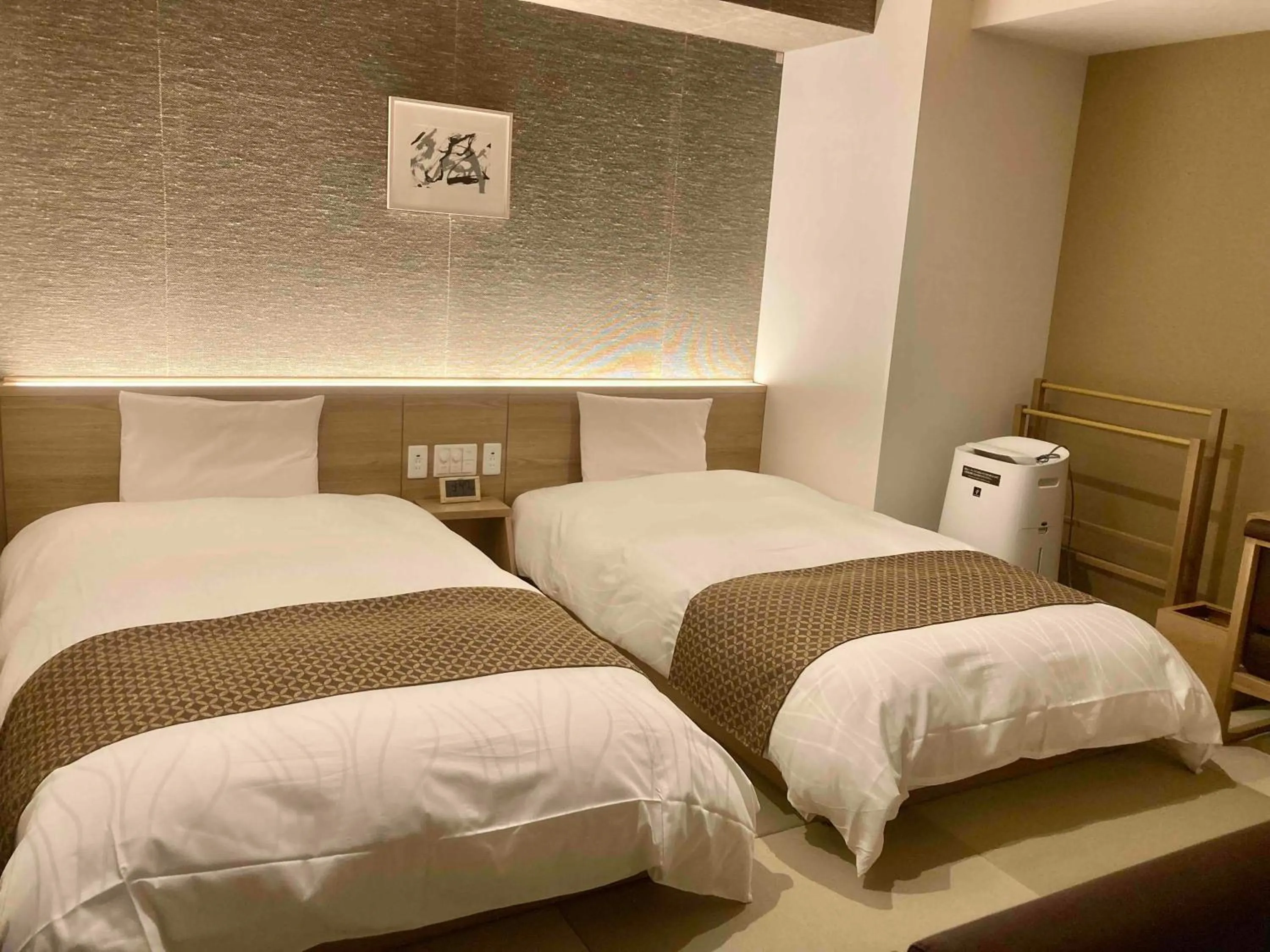 Bed in Dormy Inn Premium Ginza - Natural Hot Spring
