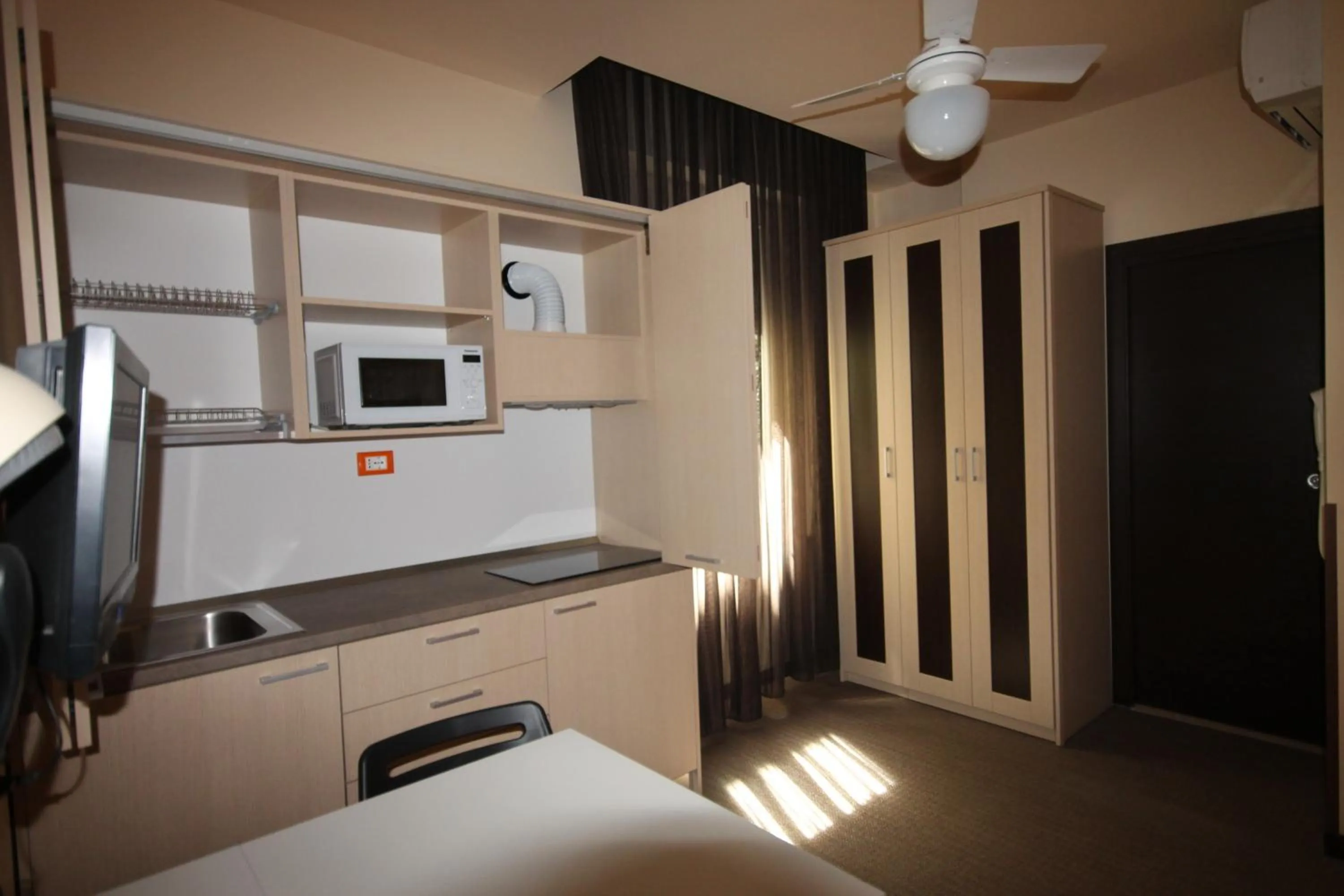 Kitchen or kitchenette in Hotel Belvedere Spiaggia