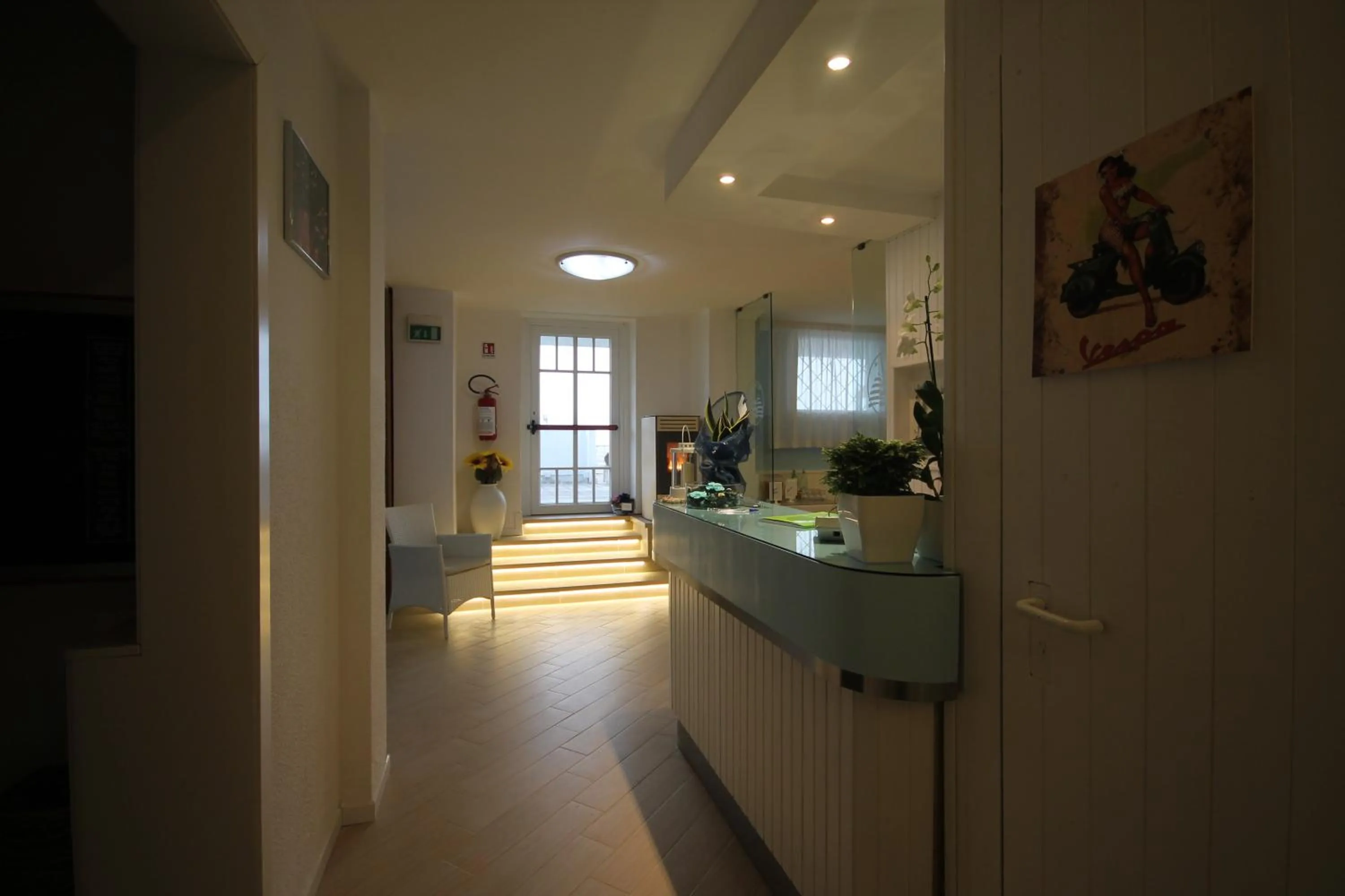 Lobby or reception in Hotel Belvedere Spiaggia
