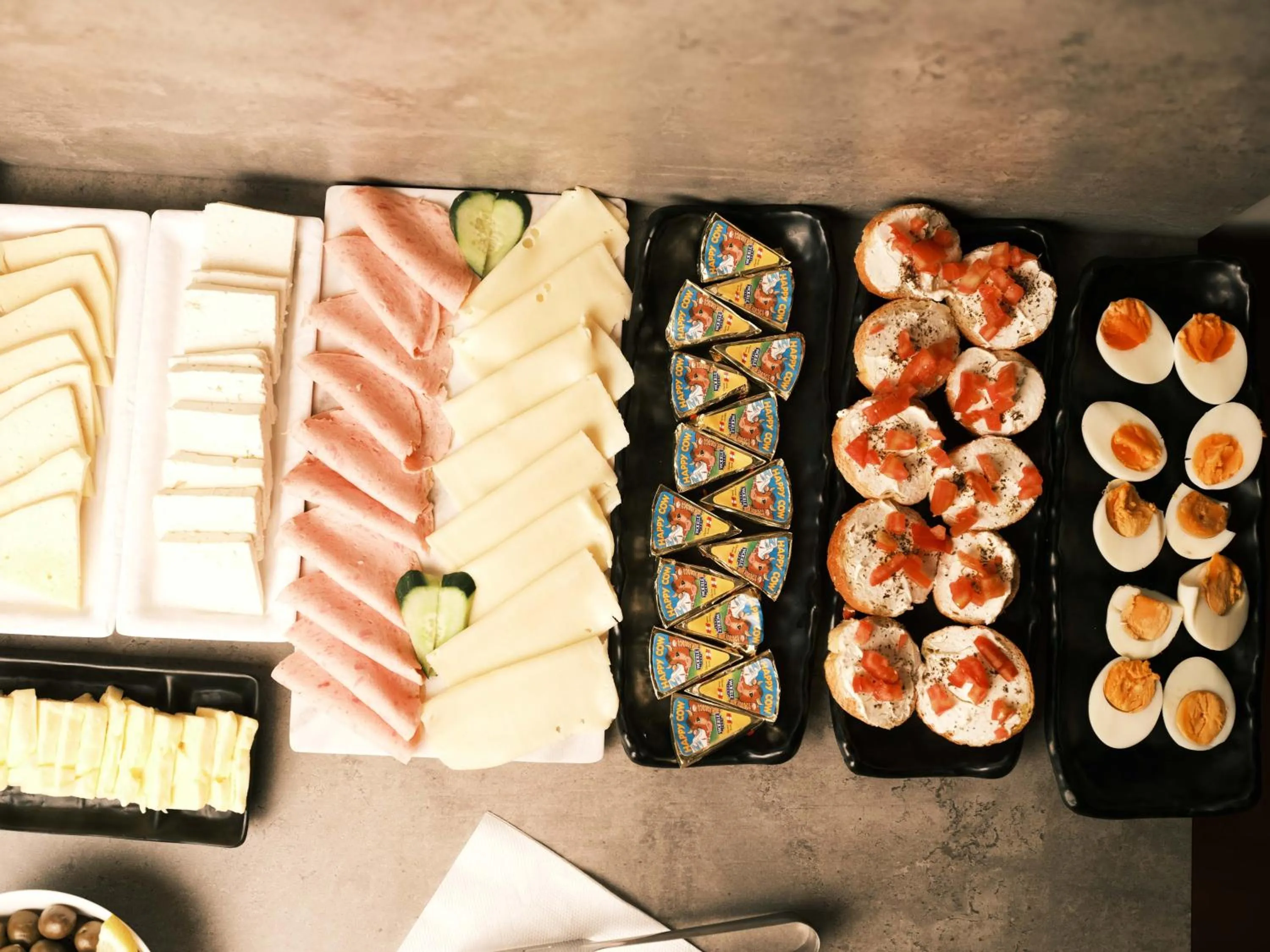 Continental breakfast in The Central View Boutique Hotel