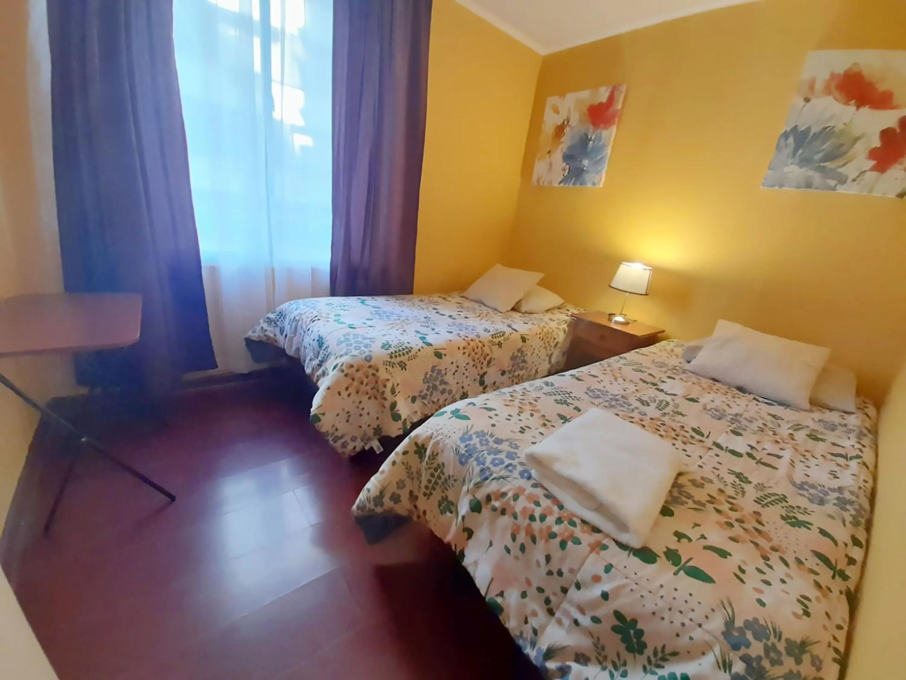 Decorative detail, Bed in VIP Apartments Chile