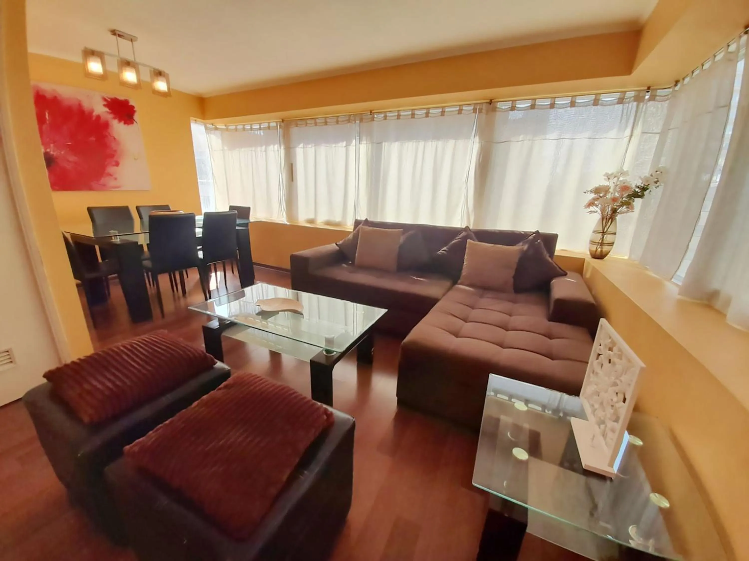 Living room in VIP Apartments Chile