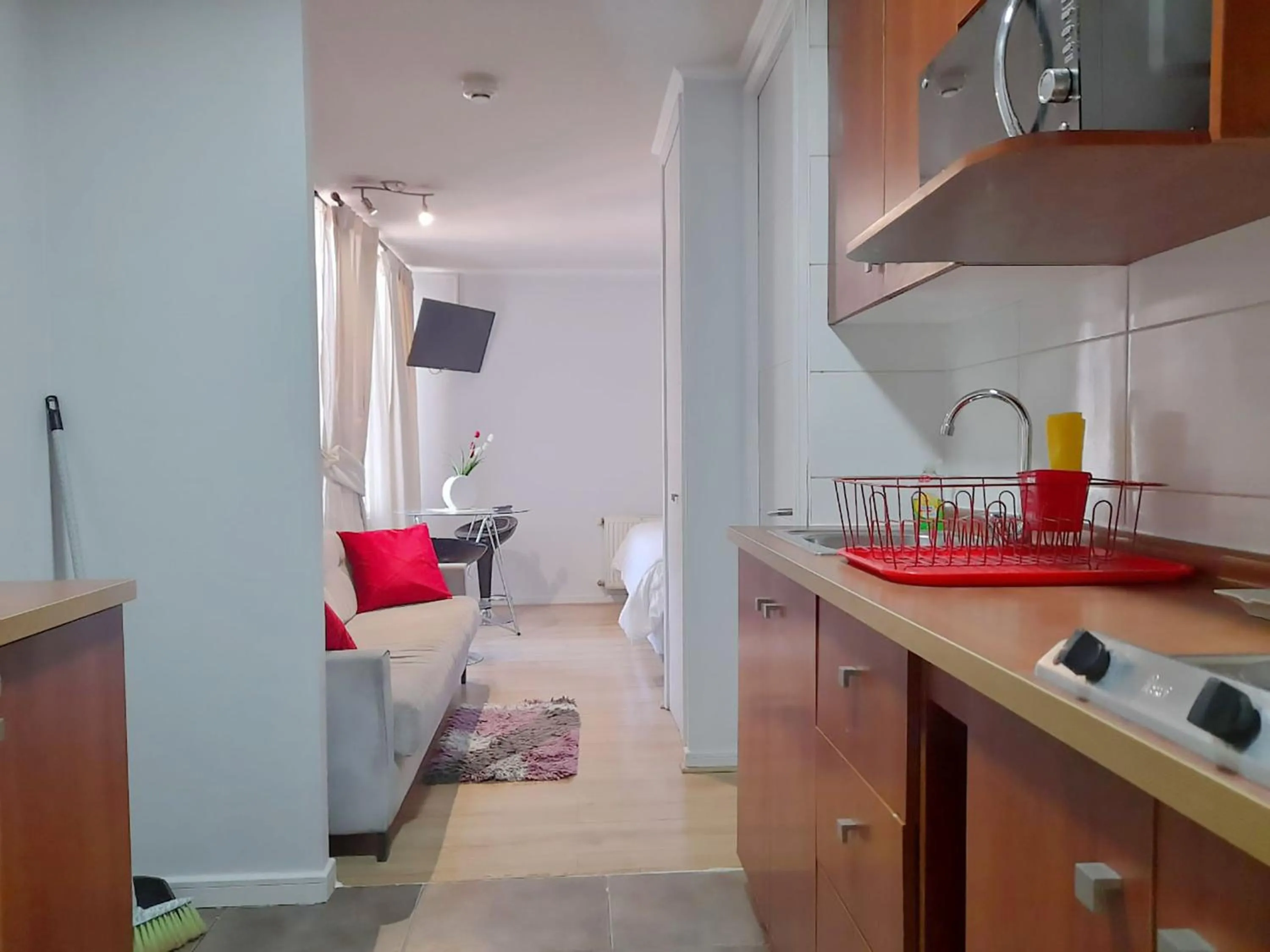 Kitchen or kitchenette in VIP Apartments Chile