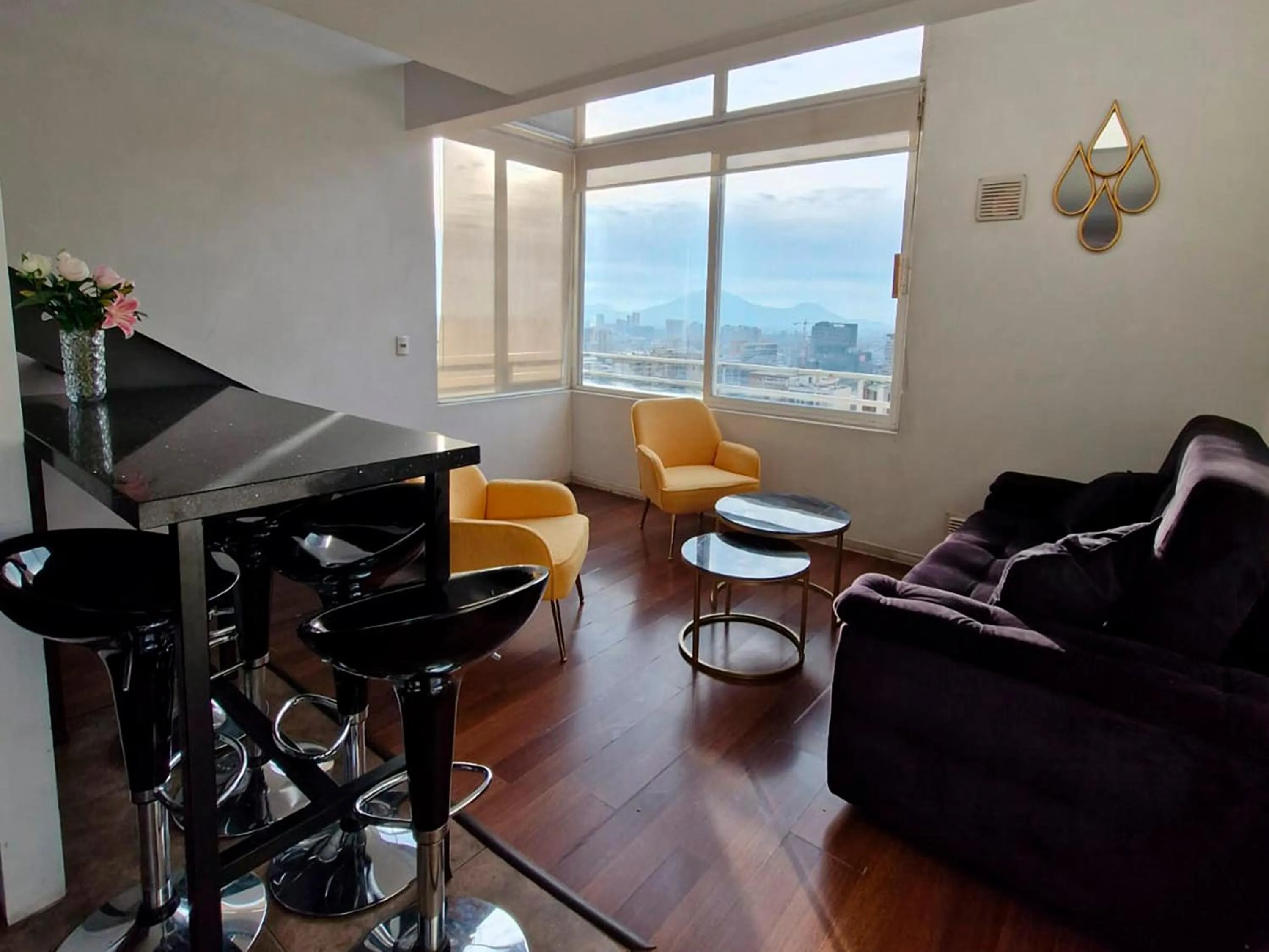 Living room in VIP Apartments Chile