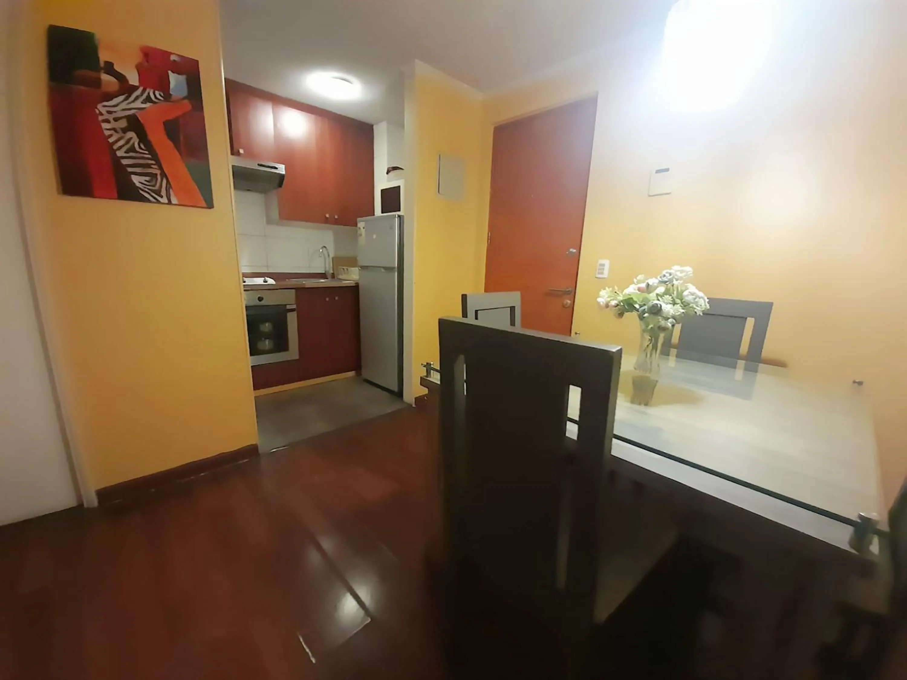 Kitchen or kitchenette in VIP Apartments Chile