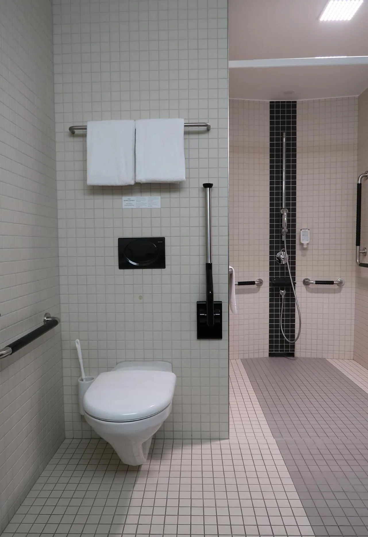 Shower in Hotel Sempachersee