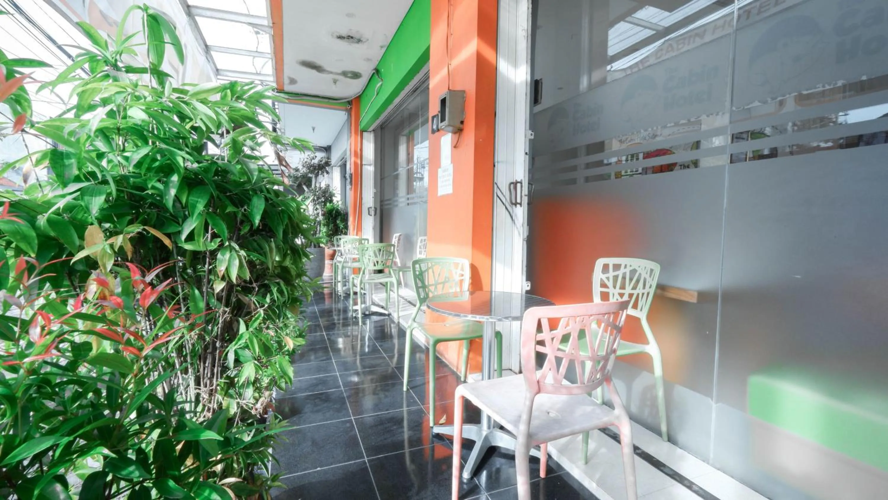 Balcony/Terrace in Cabin Hotel Sutomo