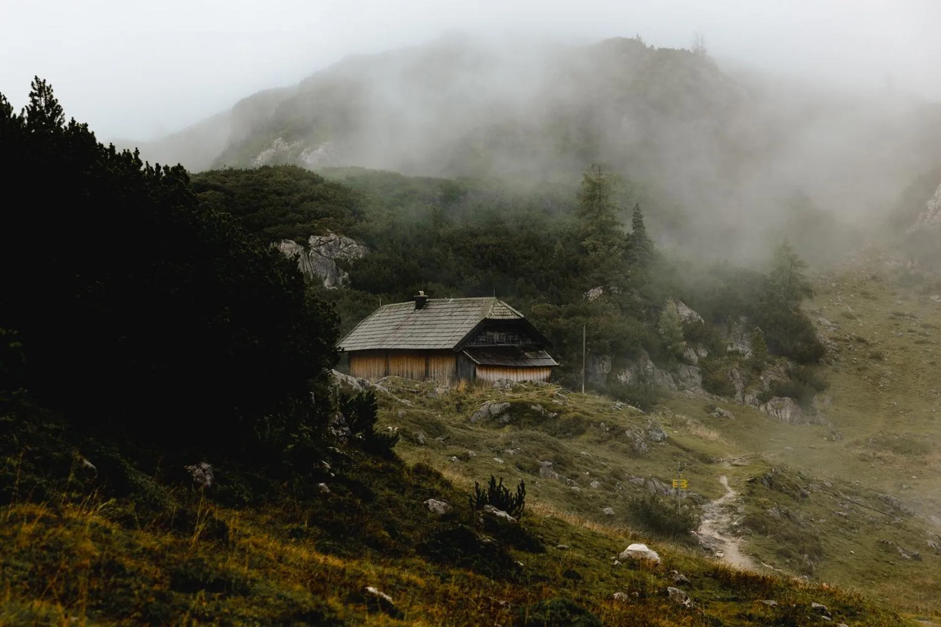 Gjaid-Alm 1739m am Dachstein-Only Accessible by Cable Car
