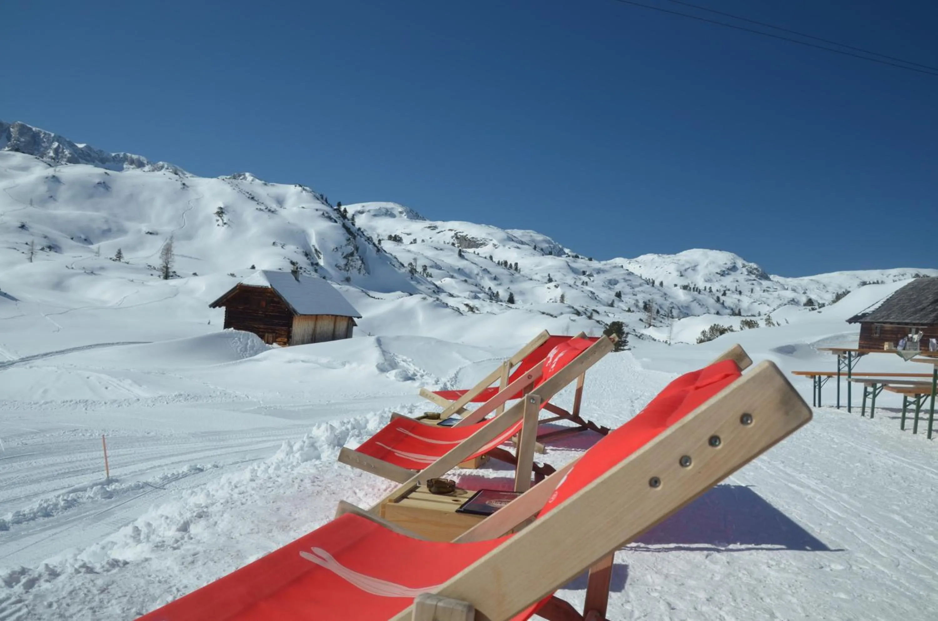 Gjaid-Alm 1739m am Dachstein-Only Accessible by Cable Car