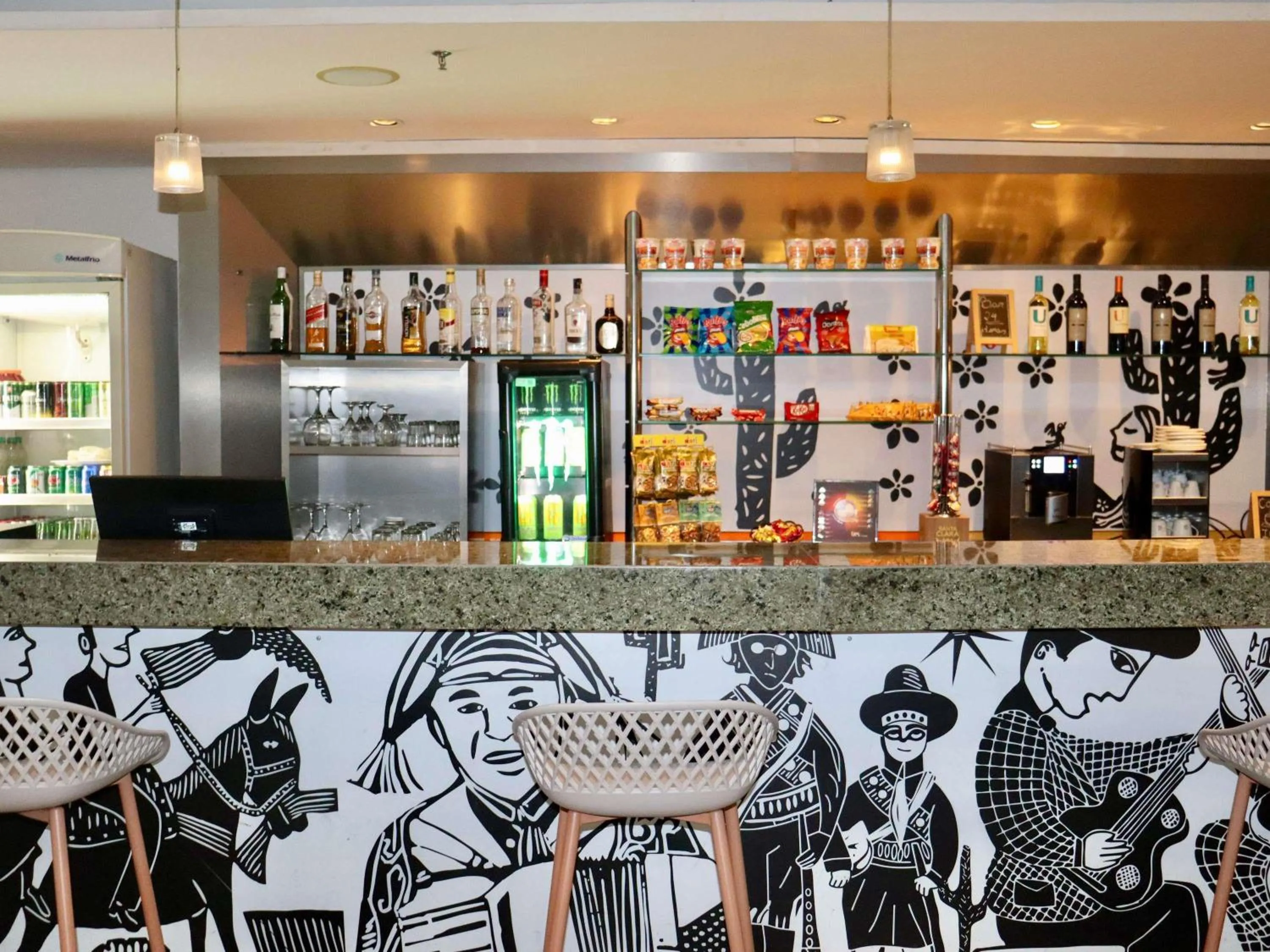 Lounge or bar in Ibis Mossoro