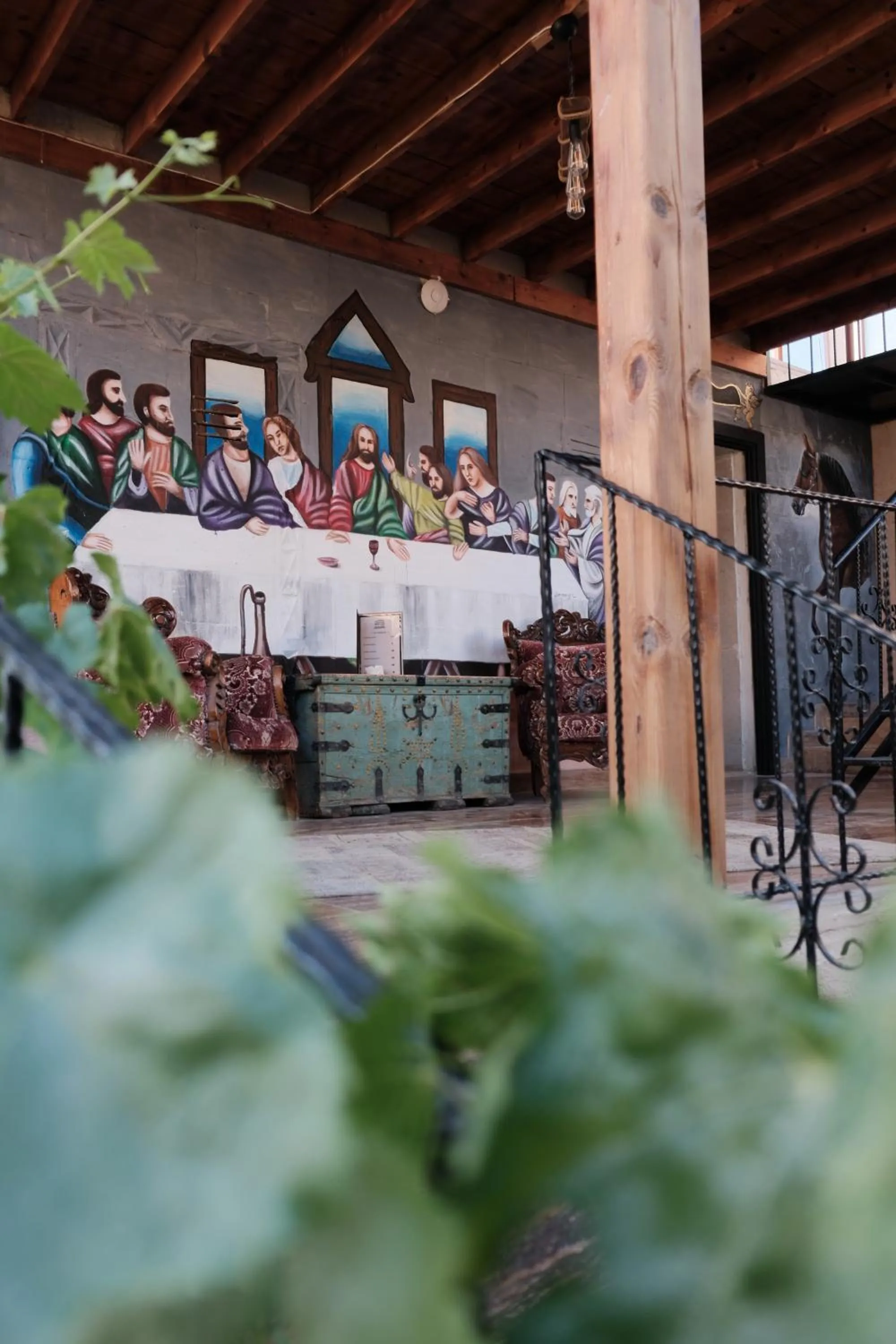 Seating area in Heritage Cave Inn Hotel