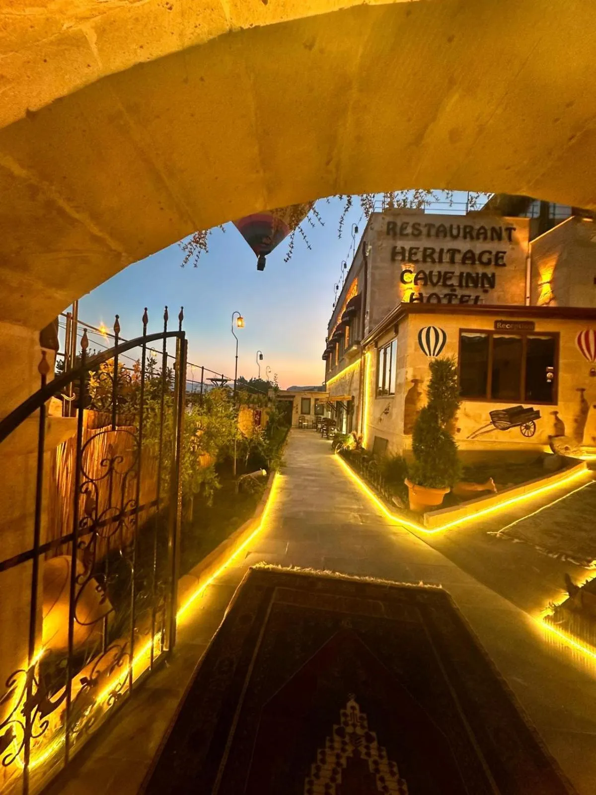 Property building in Heritage Cave Inn Hotel