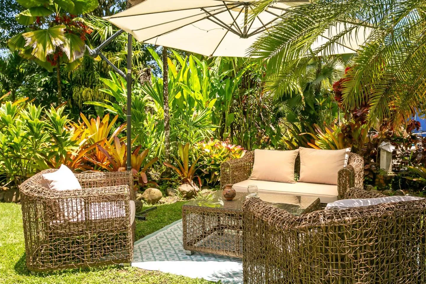 Patio in Hotel El Encanto