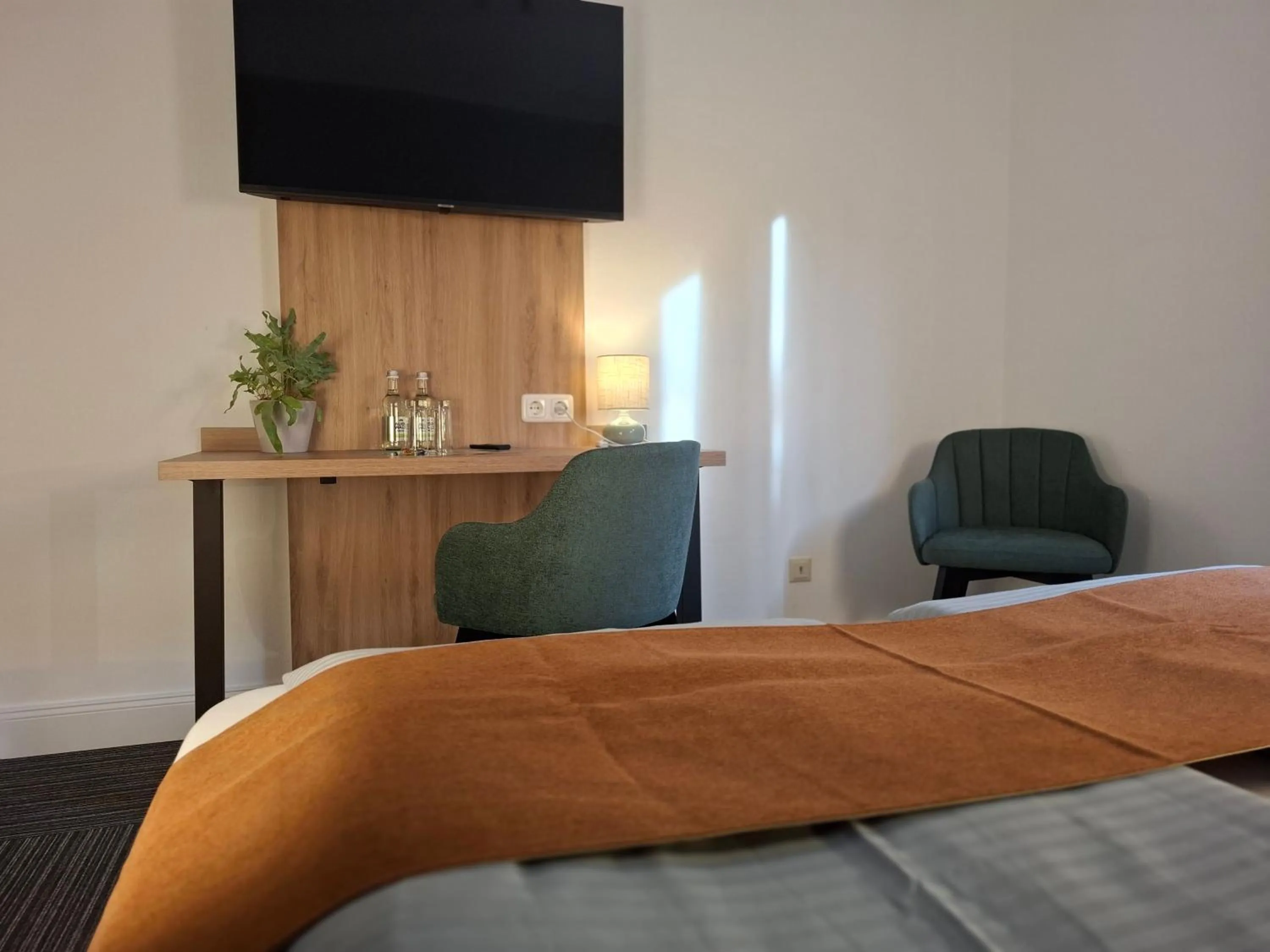 Photo of the whole room, Bed in Hotel Am Schwarzen Berg