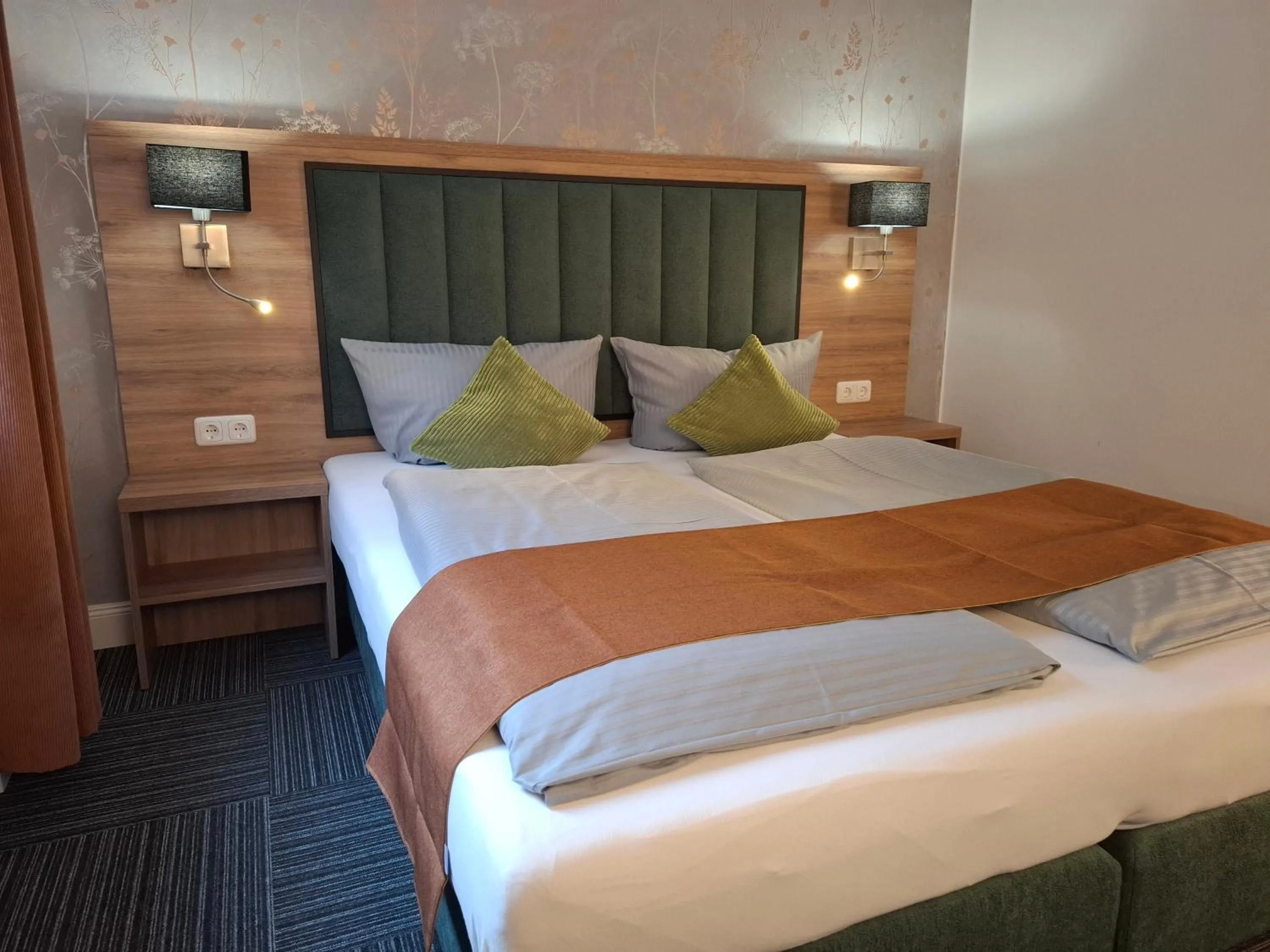 Photo of the whole room, Bed in Hotel Am Schwarzen Berg