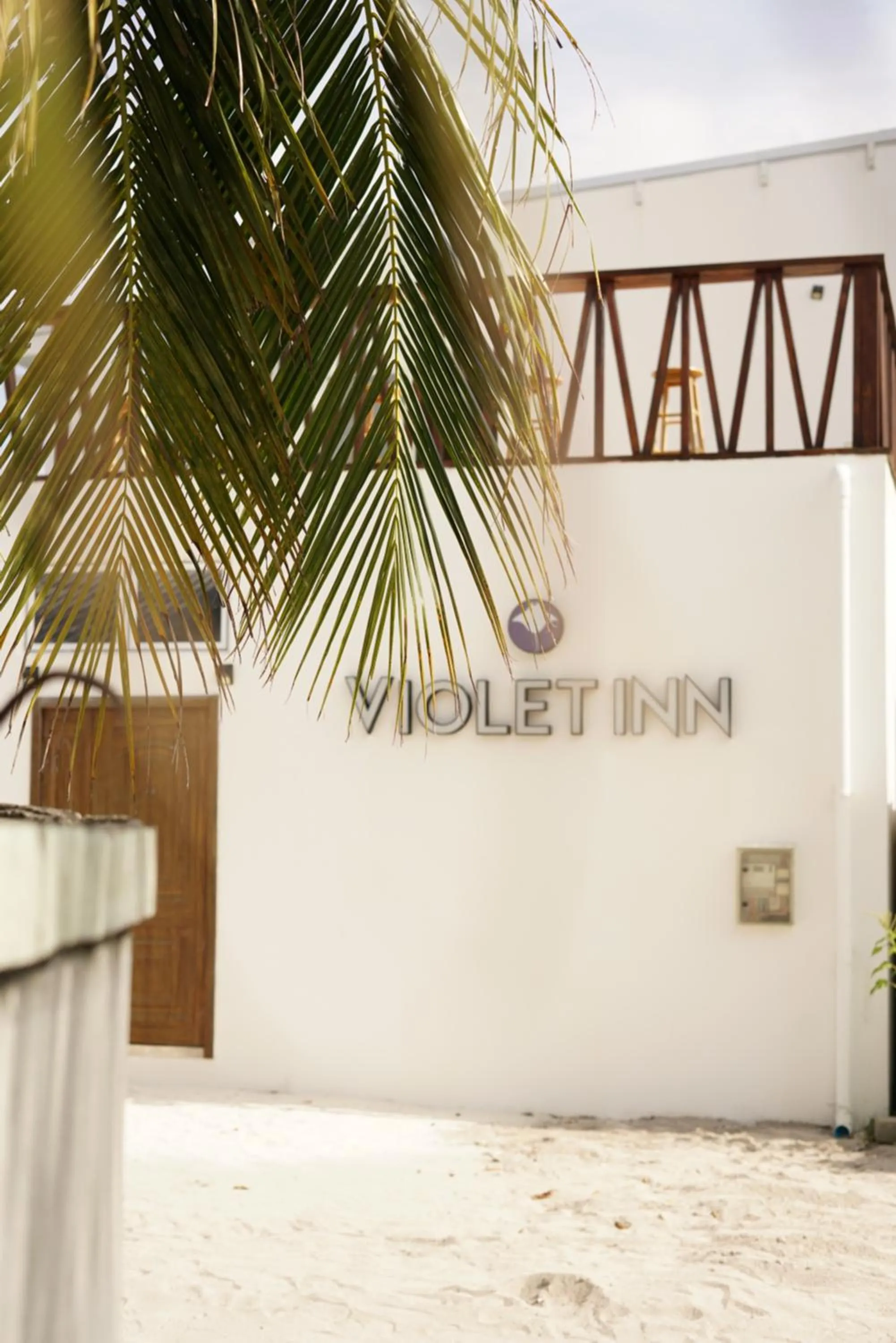 Property building in Violet Inn Hotel