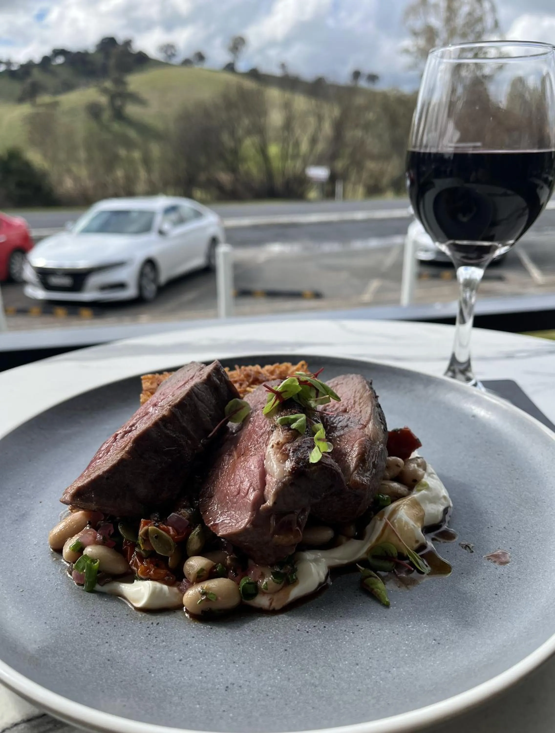 Food close-up in Woomargama Motel