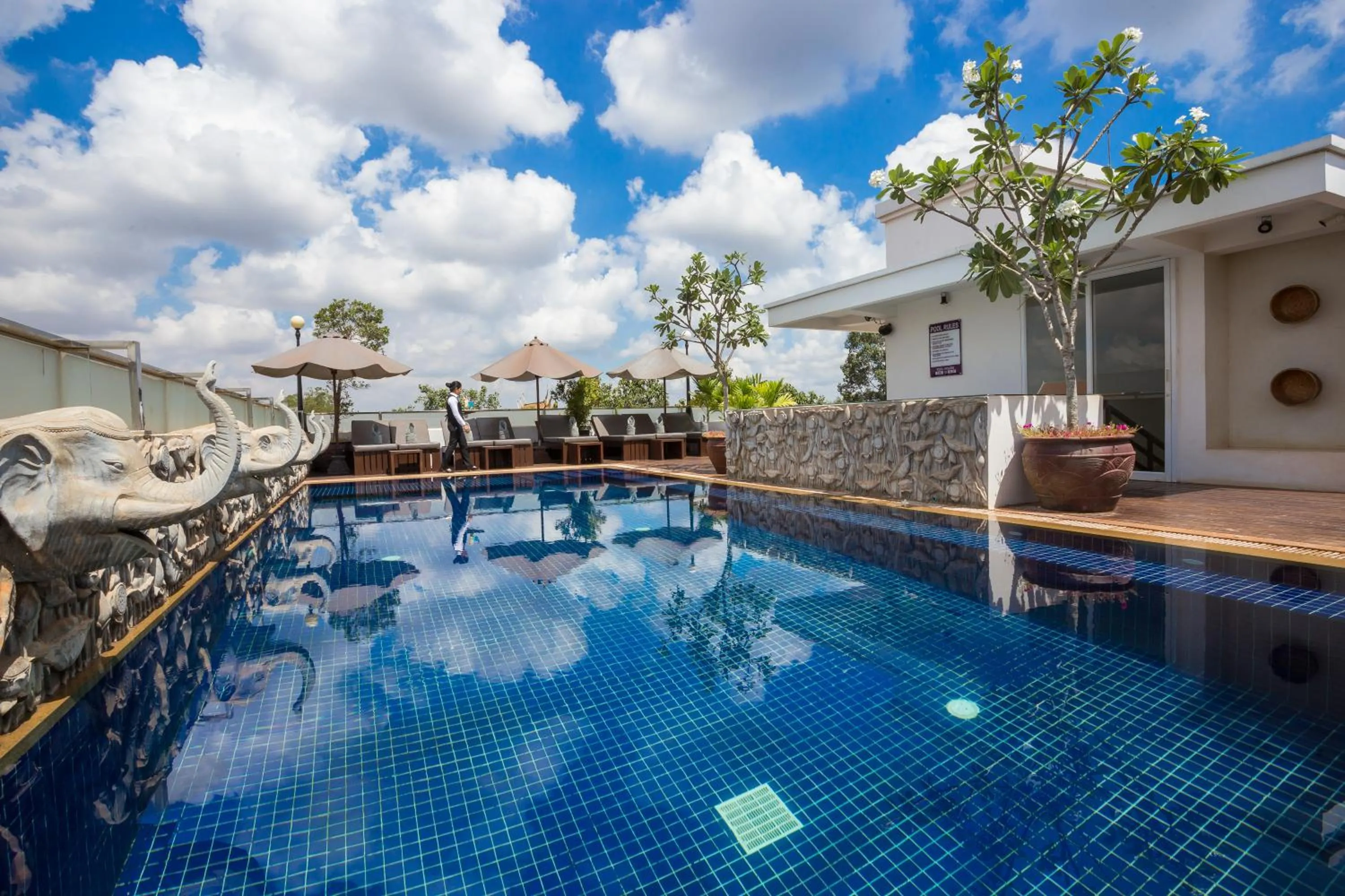 Swimming pool in Nita by Vo Luxury Hotel