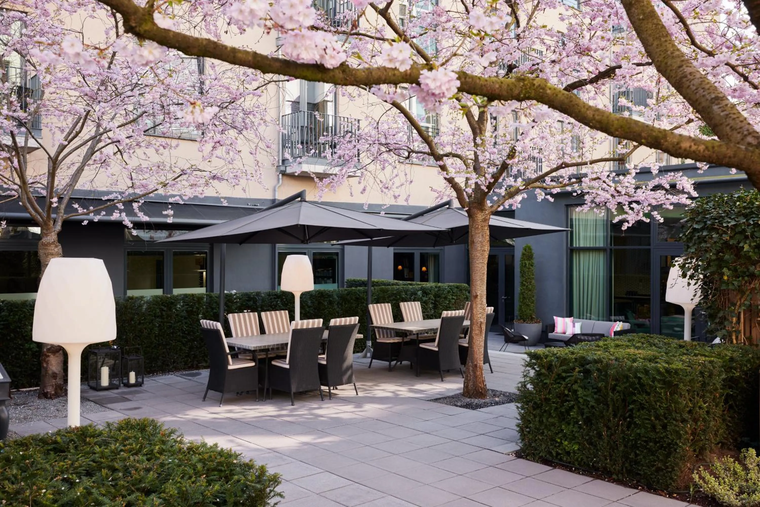 Patio in The George Hamburg