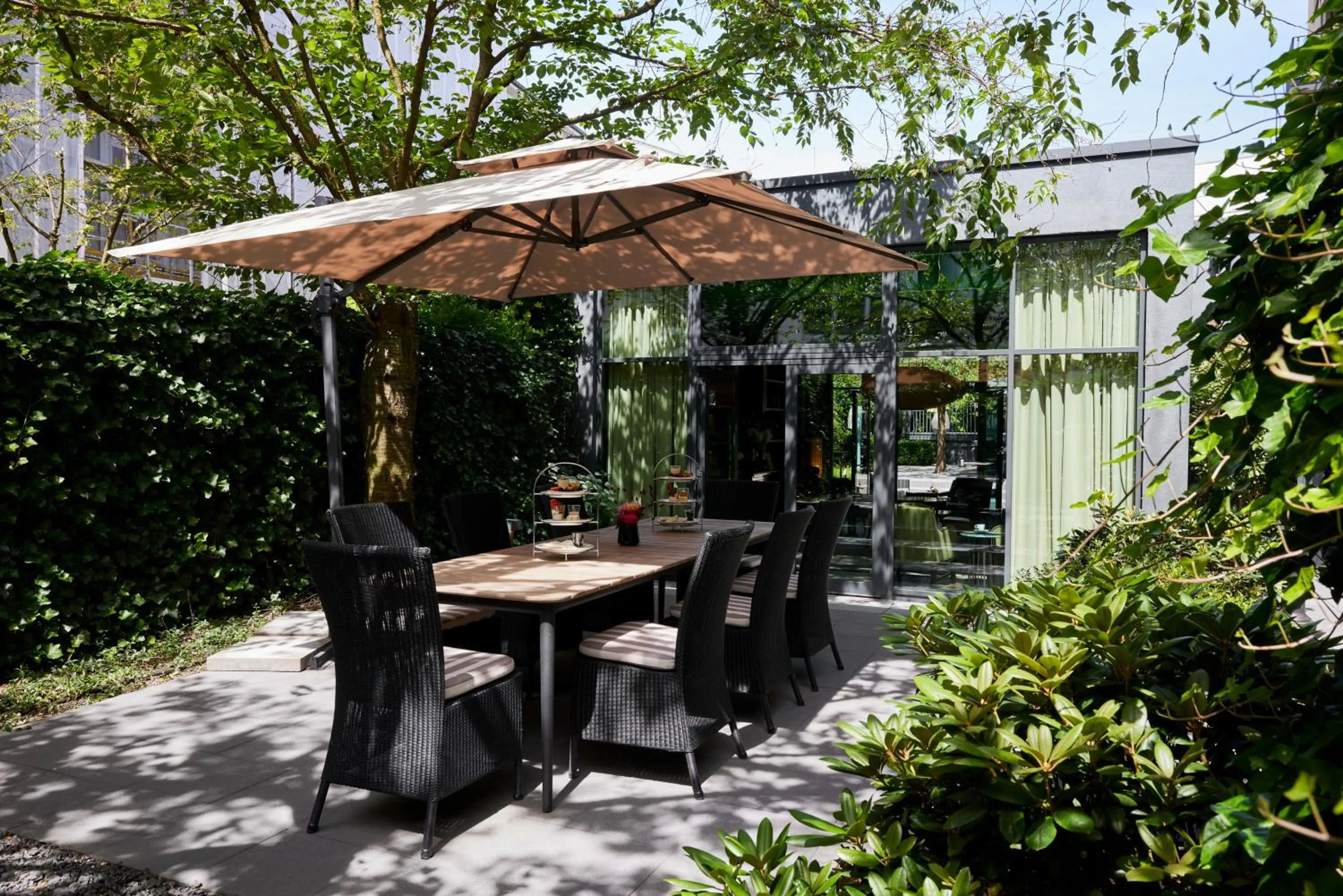 Garden in The George Hamburg