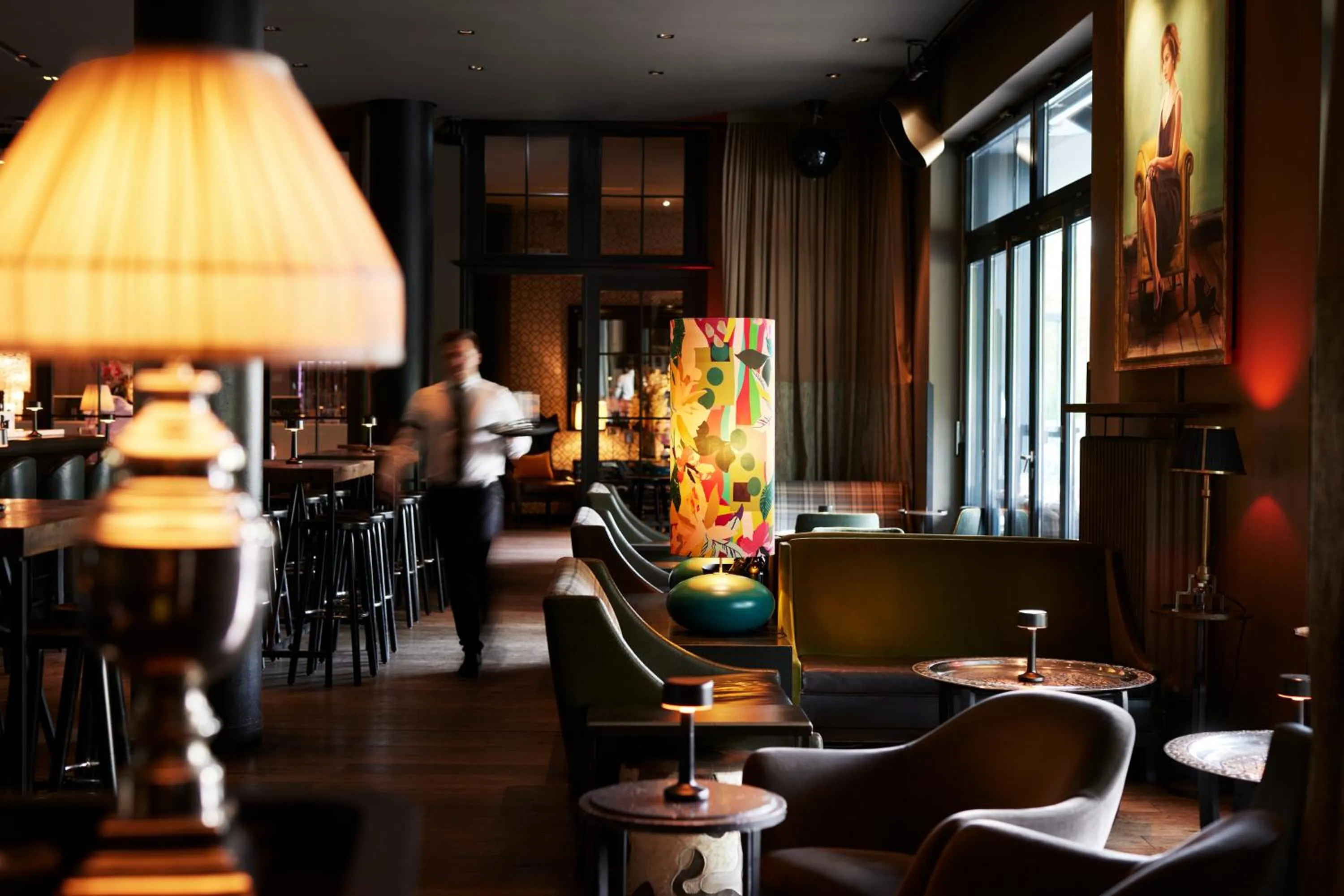 Lounge or bar in The George Hamburg