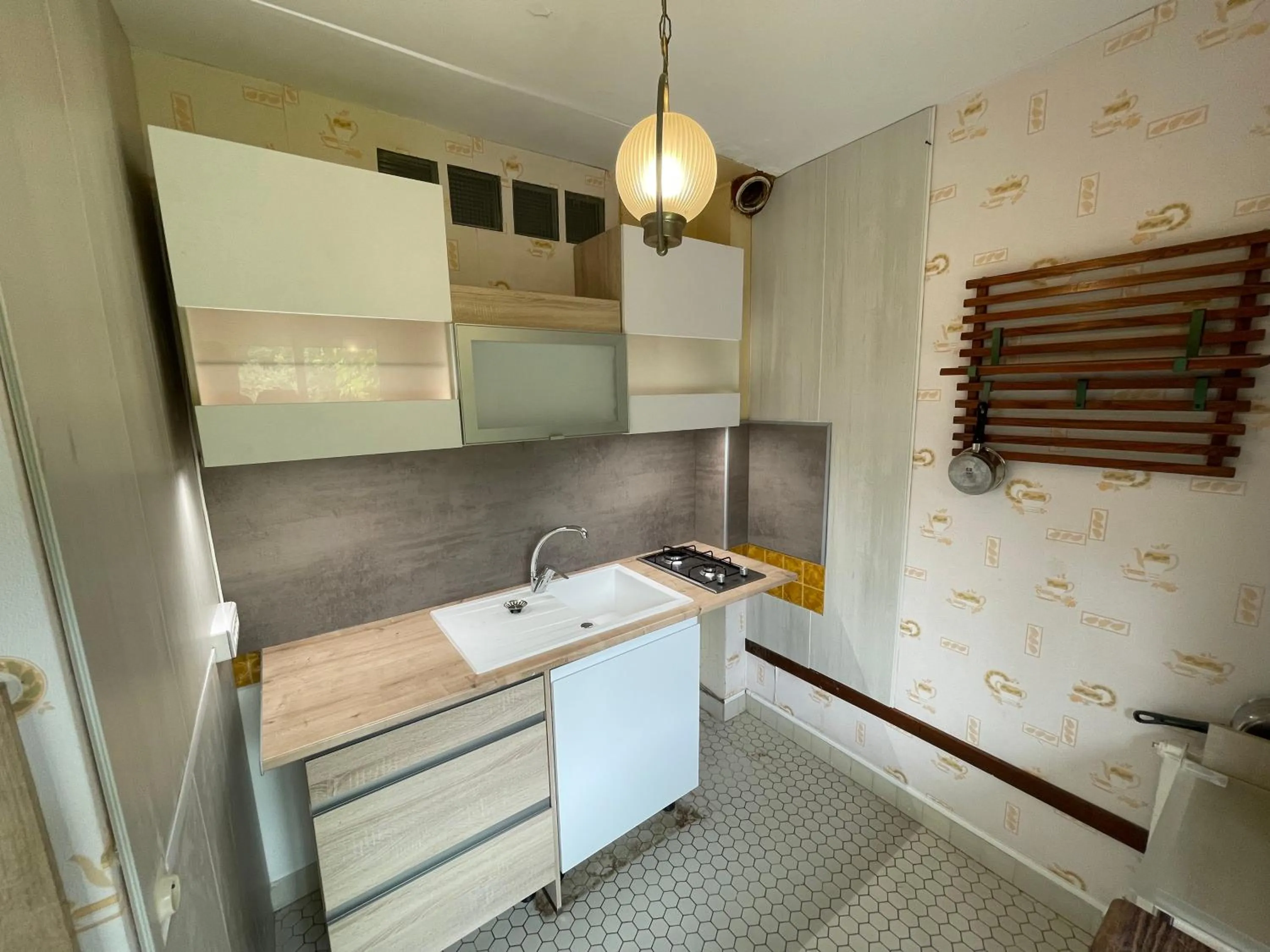 Kitchen or kitchenette in Résidence Les Milandes