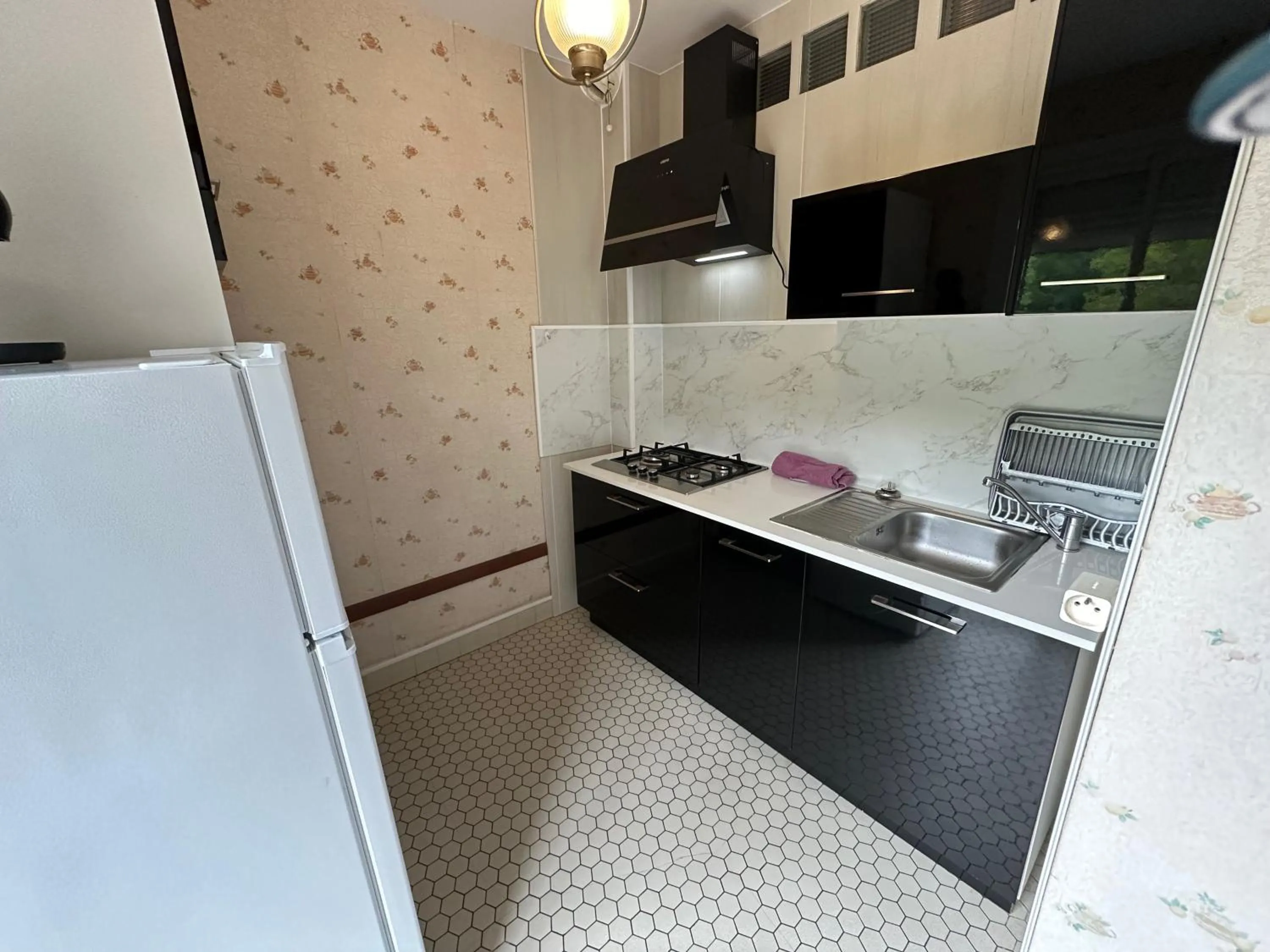 kitchen in Résidence Les Milandes