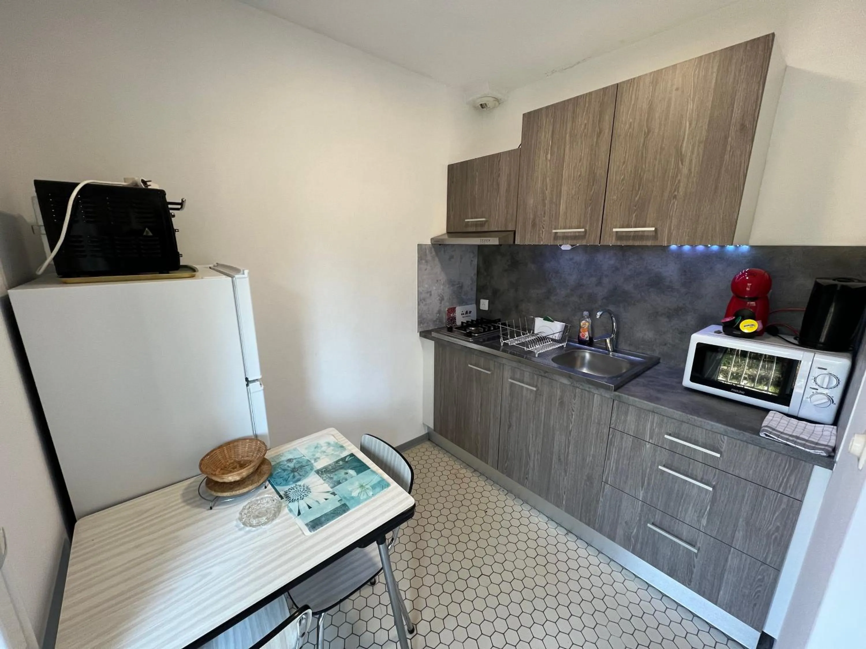 kitchen in Résidence Les Milandes