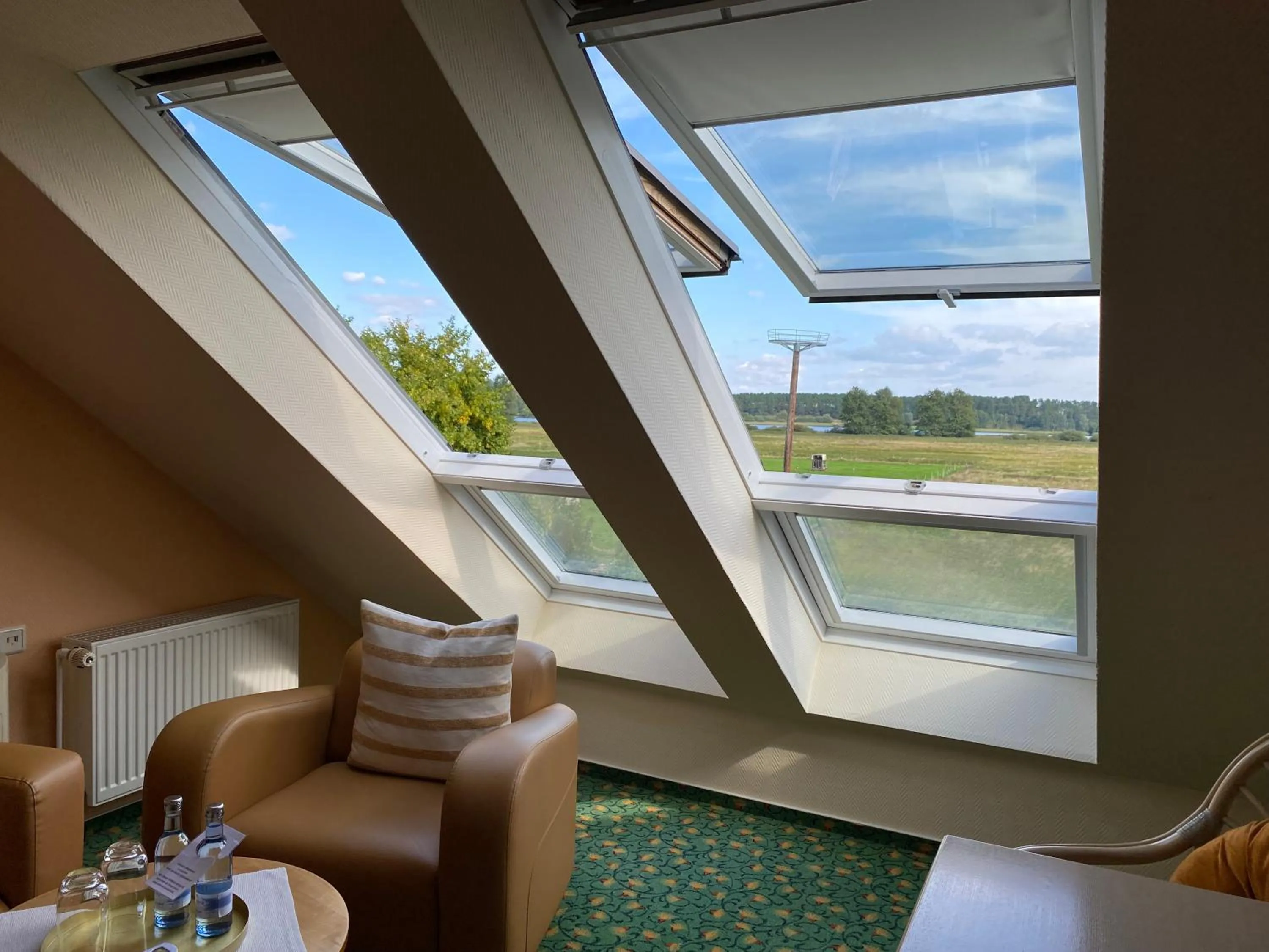 Lake view in Hotel am Müritz-Nationalpark