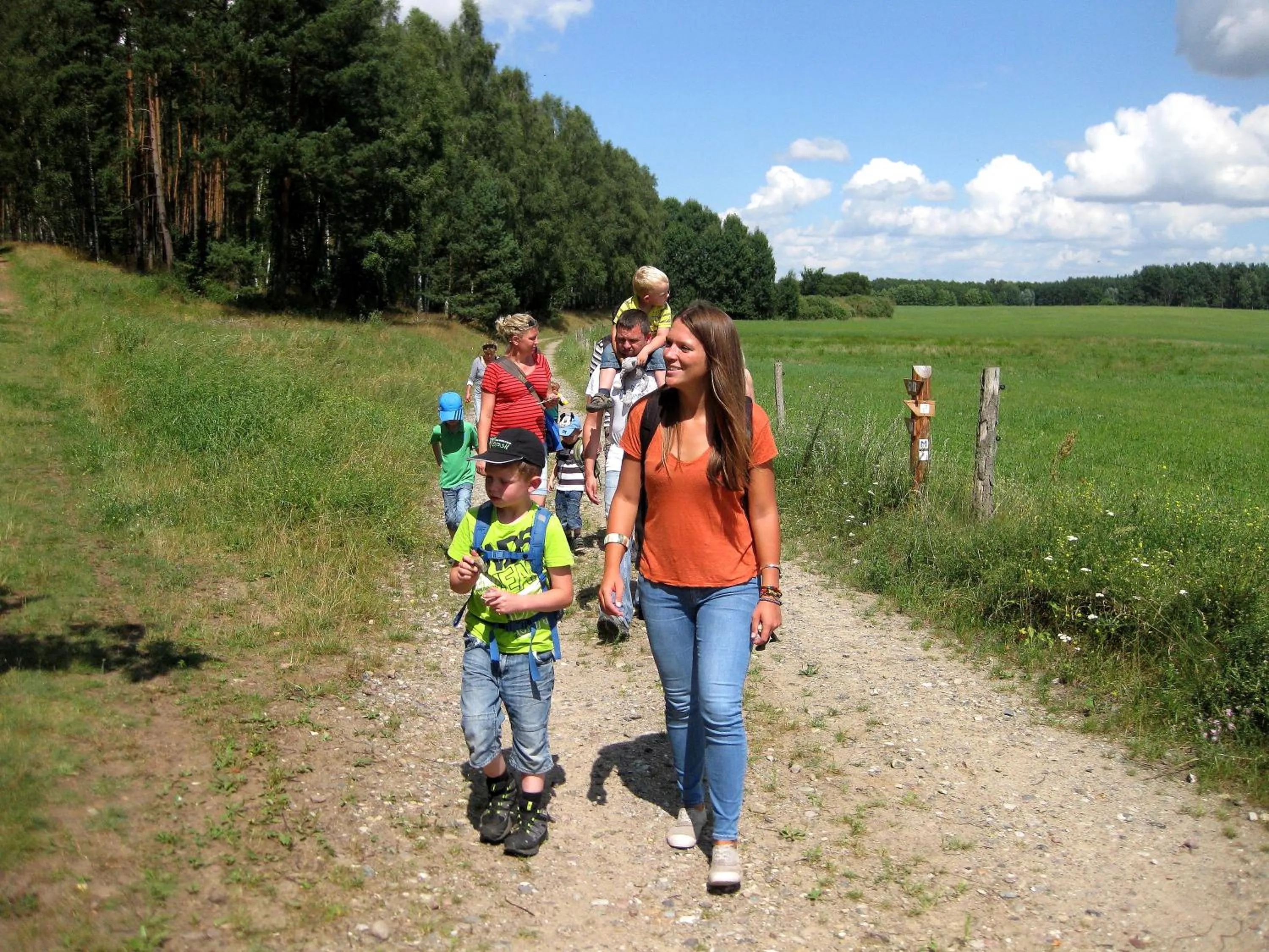 Hiking in Hotel am Müritz-Nationalpark
