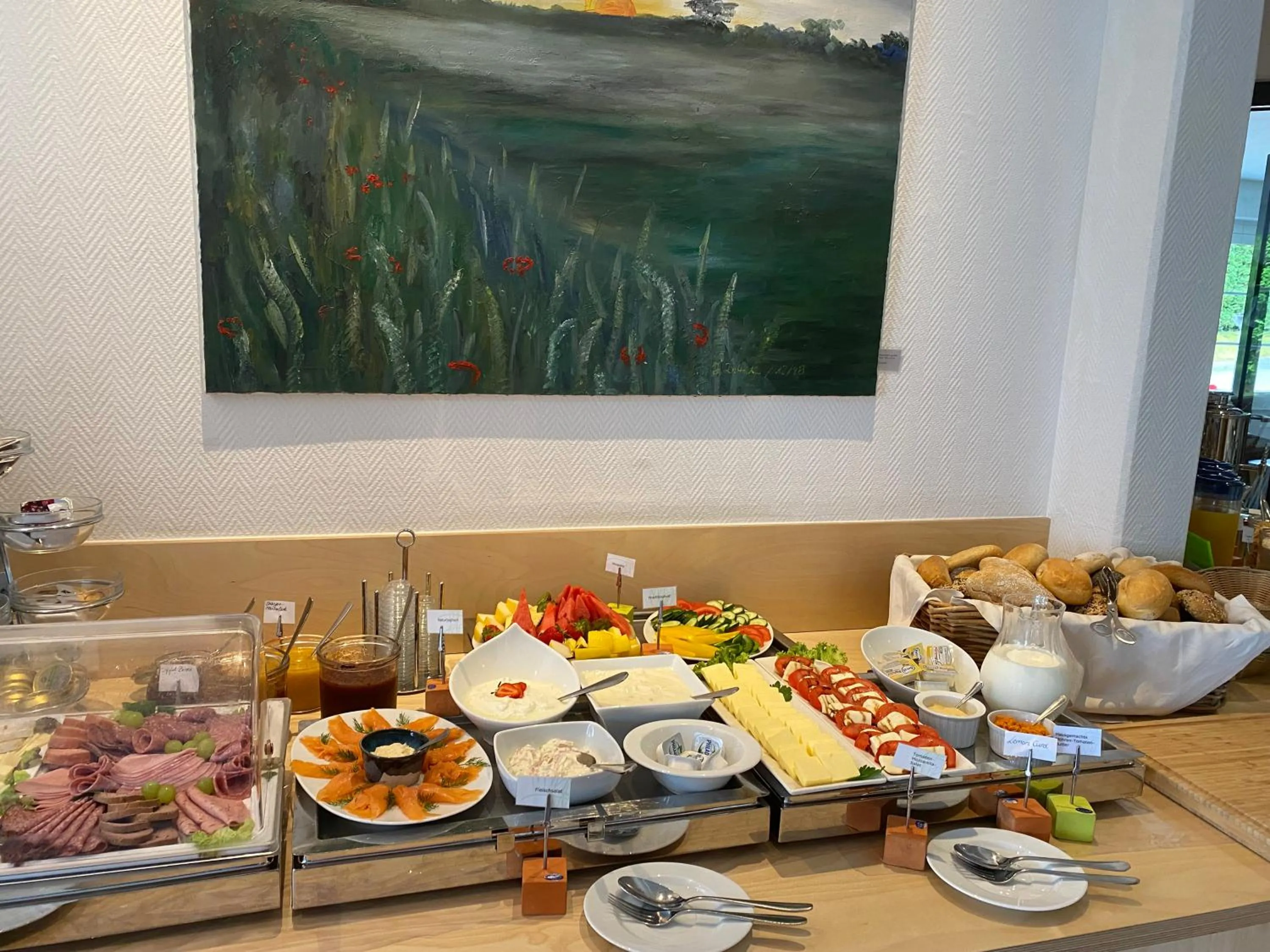 Breakfast in Hotel am Müritz-Nationalpark