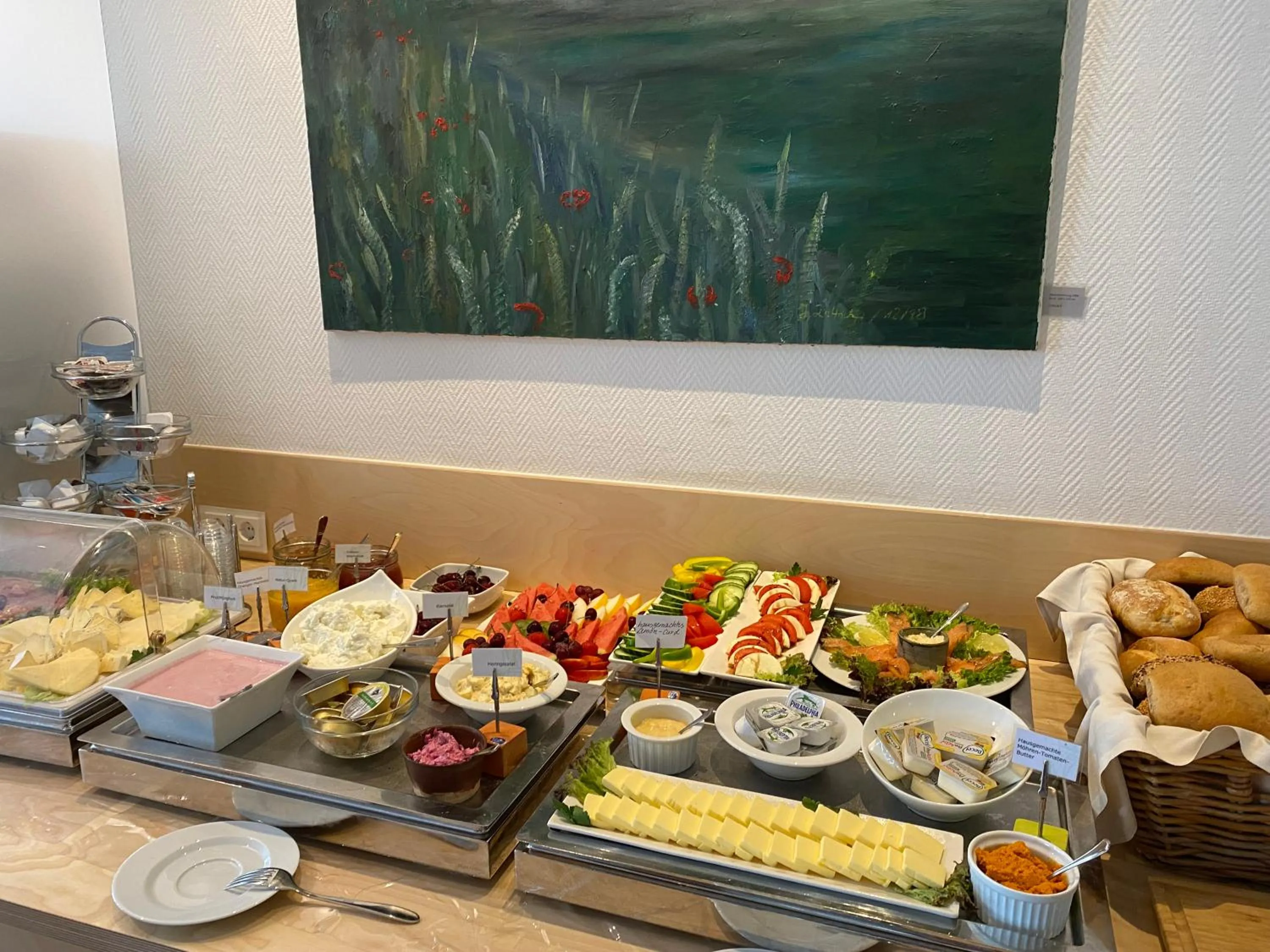 Breakfast in Hotel am Müritz-Nationalpark