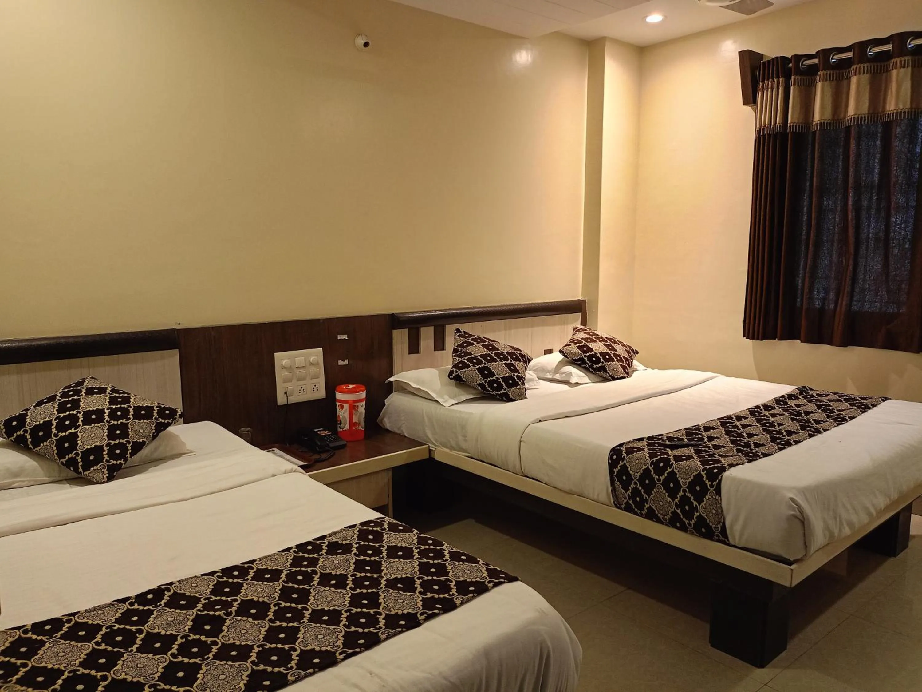 Bed in Hotel Sai Balaji