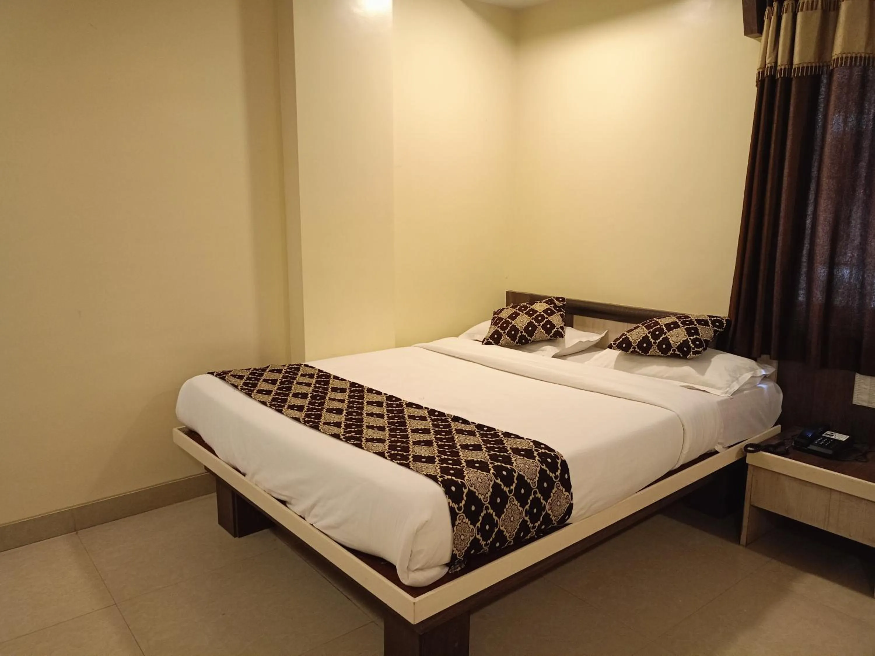 Bed in Hotel Sai Balaji