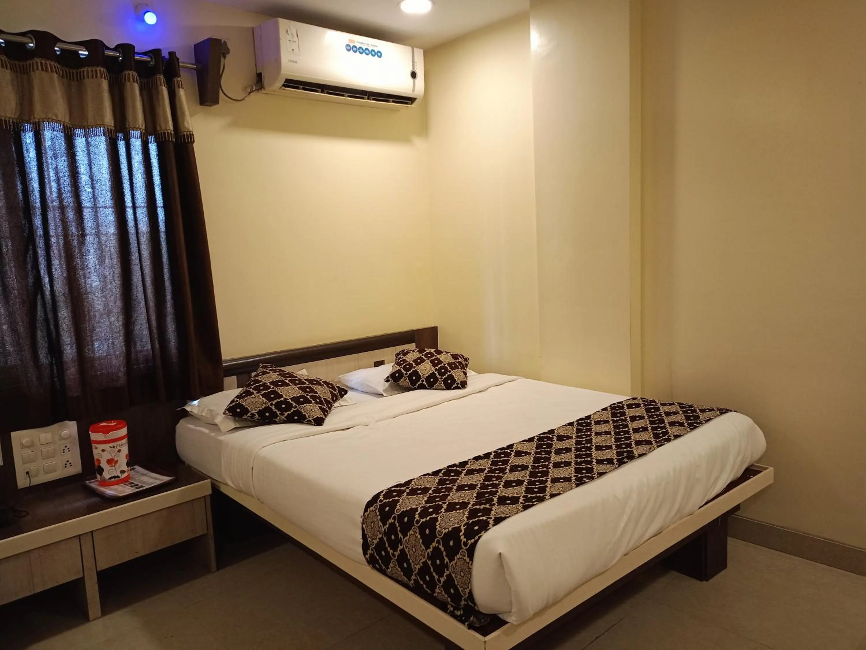 Bed in Hotel Sai Balaji