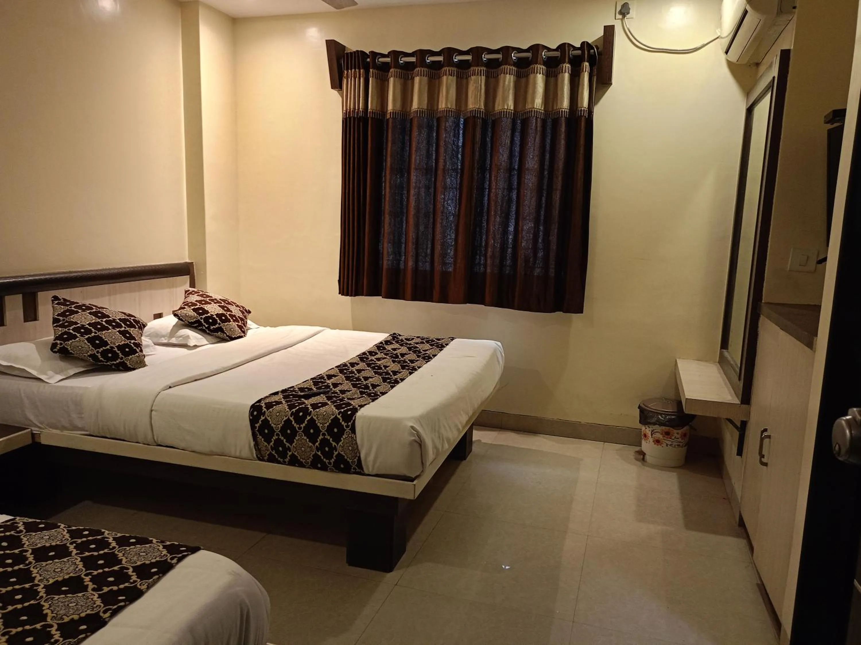 Bed in Hotel Sai Balaji