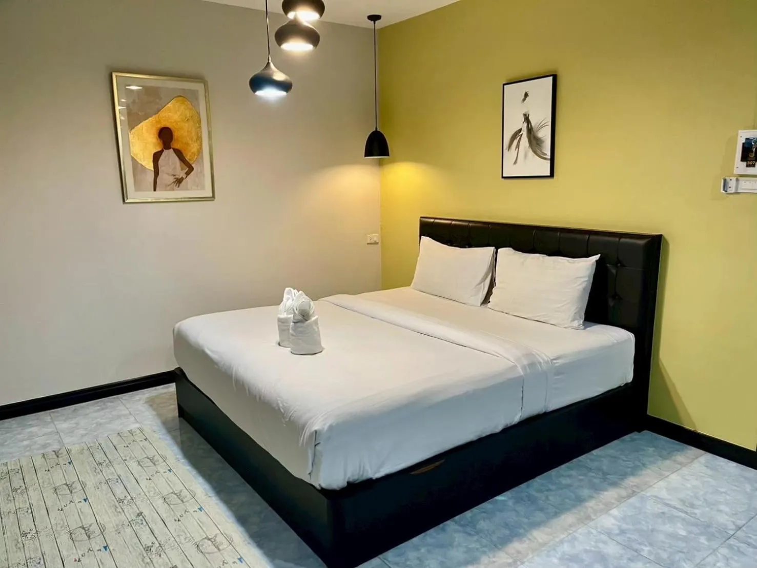 Bed in บันดารี่ ริชชี่ (Bhundaree Richy)