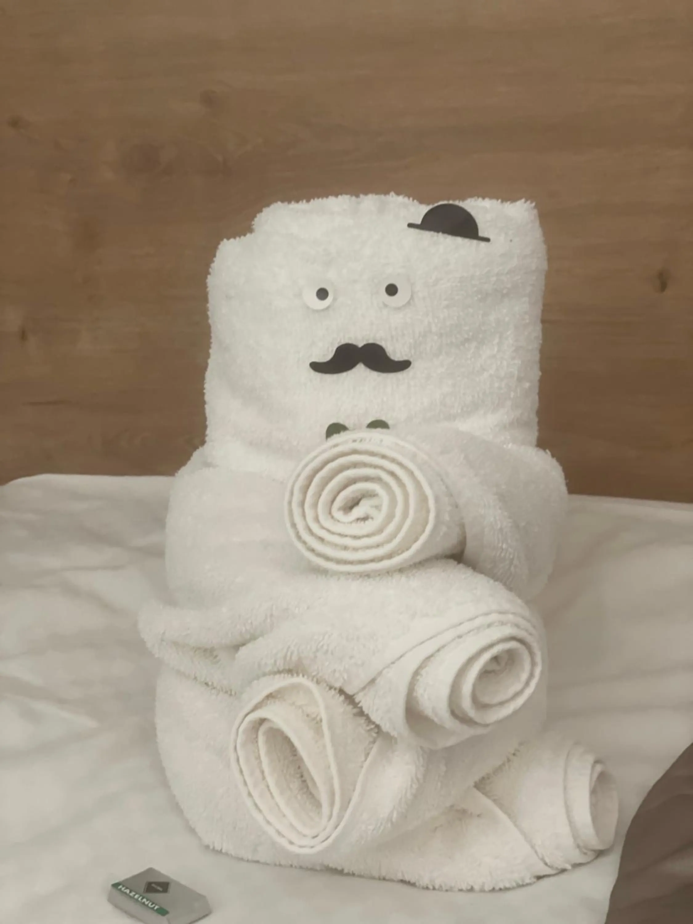 towels in Hotel Sonne