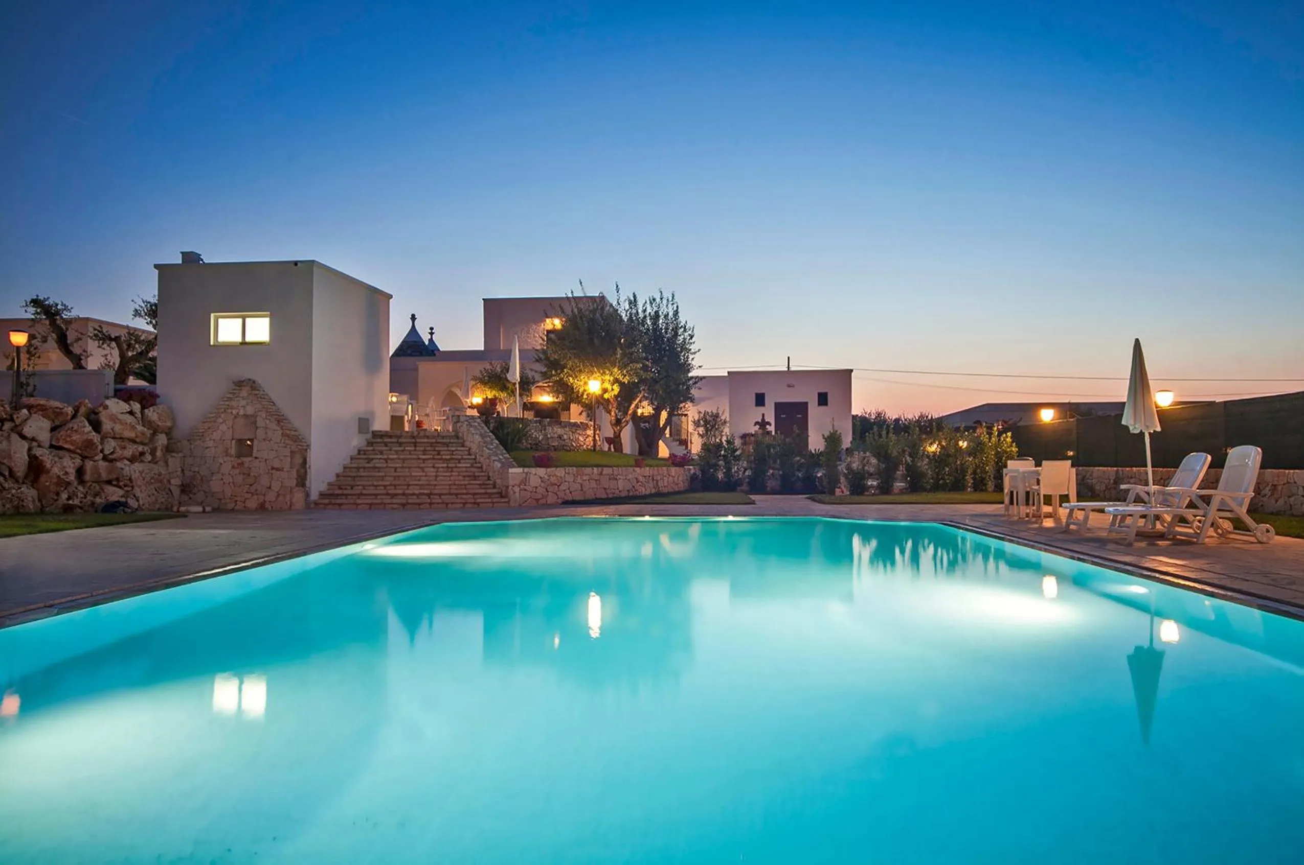 Swimming pool in Coppola di Seta