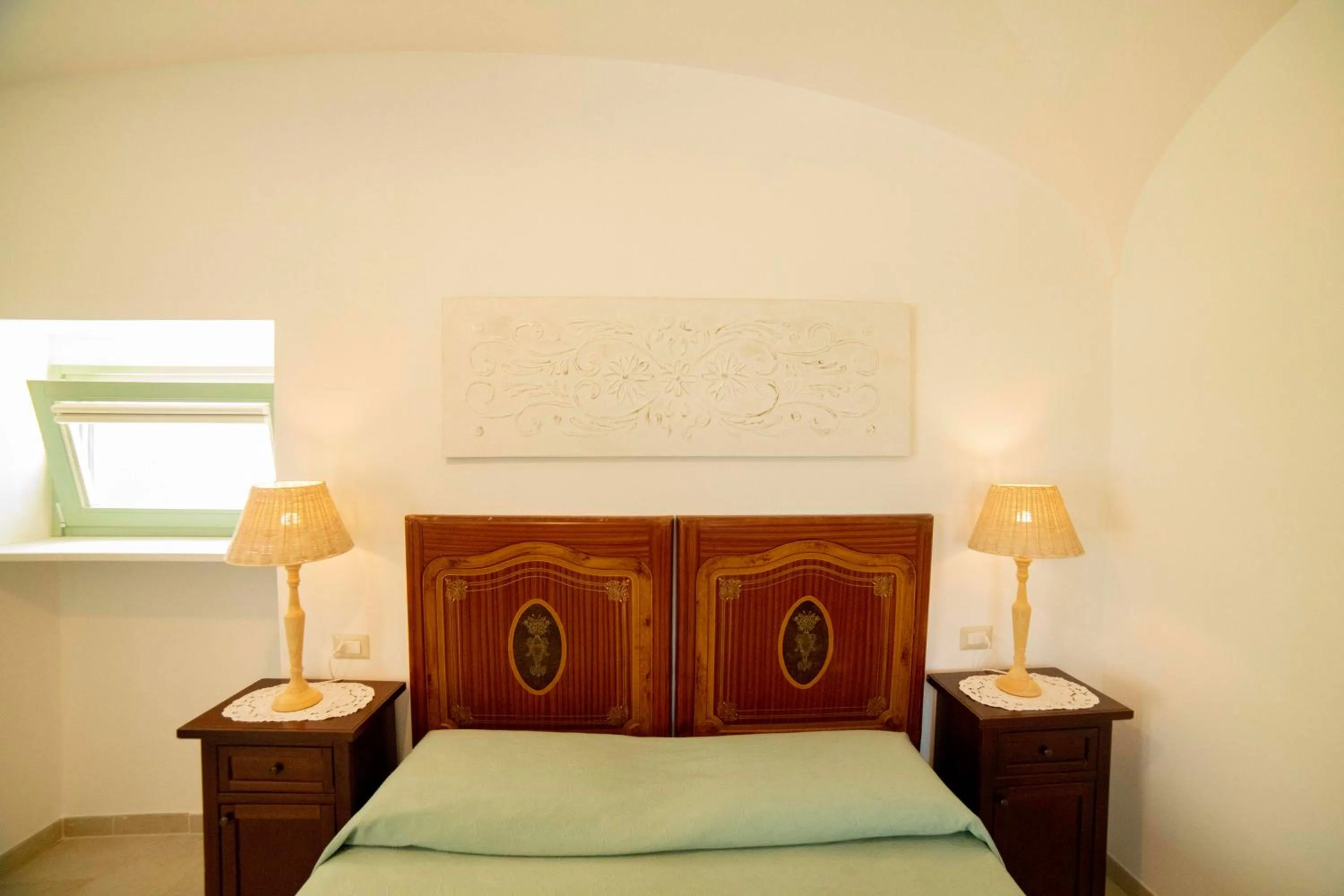 Bed in Coppola di Seta