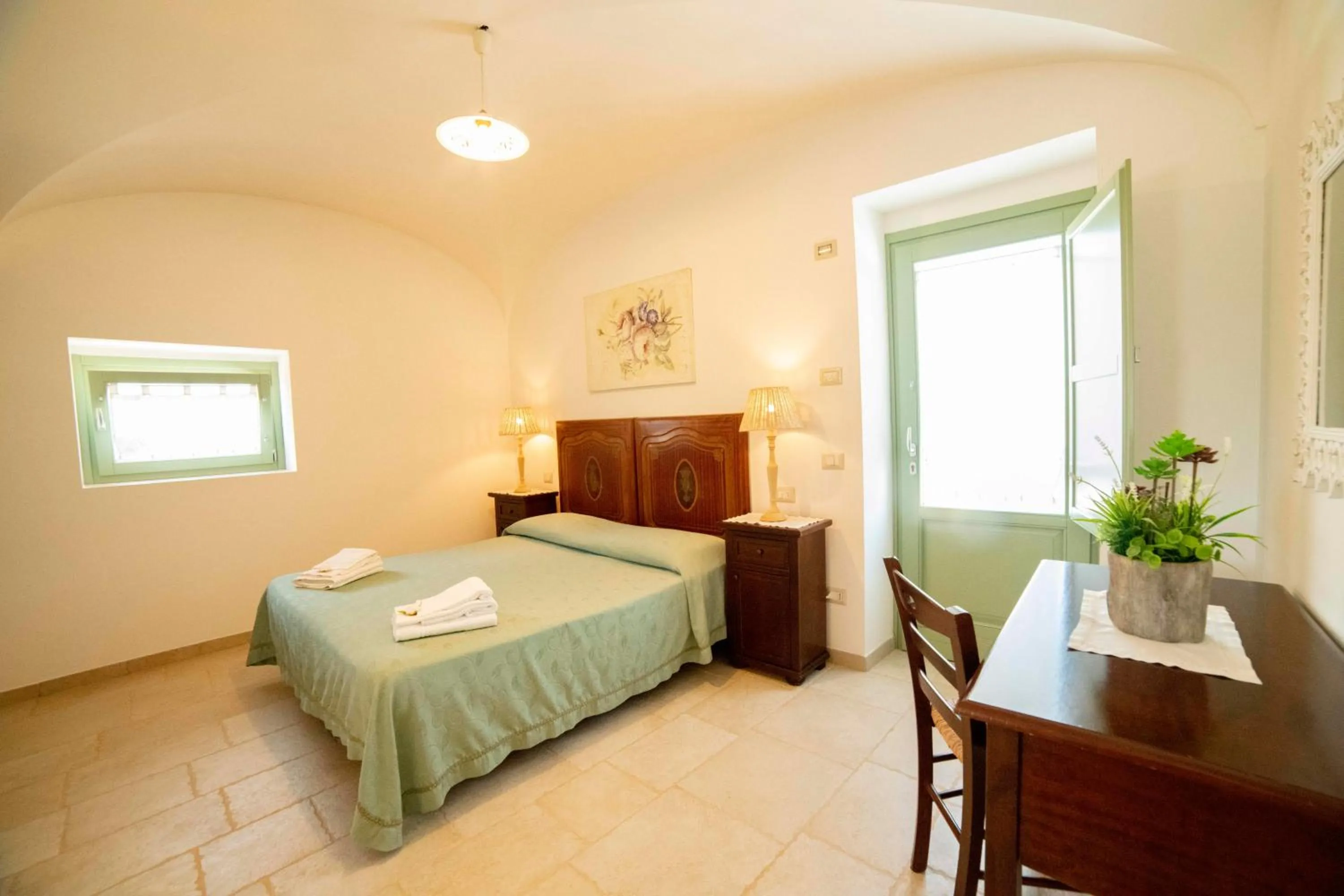 Bed in Coppola di Seta