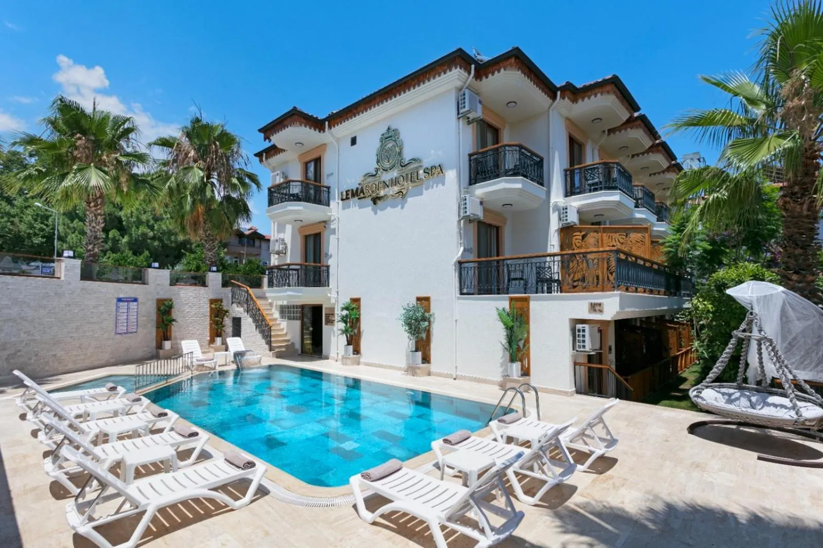 Property building in Le Marden Hotel Spa