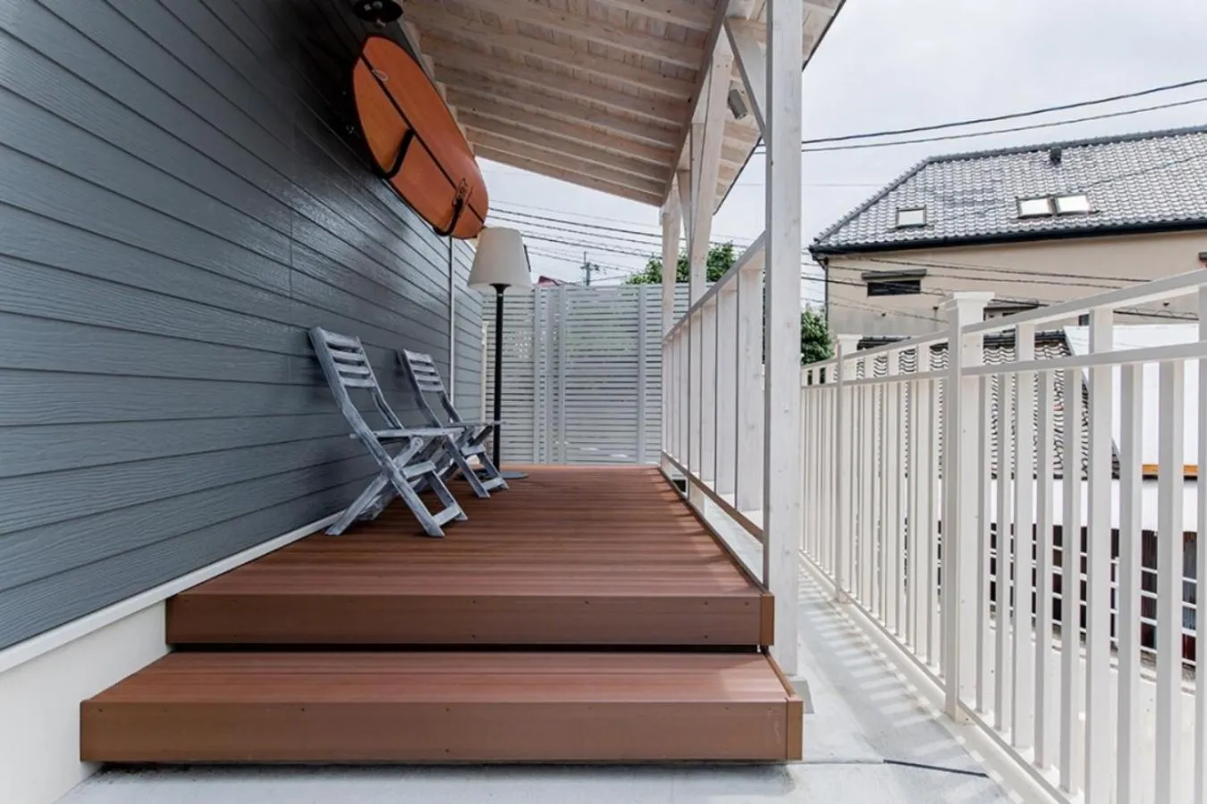 Balcony/Terrace in SGx 99 Stay Sasebo